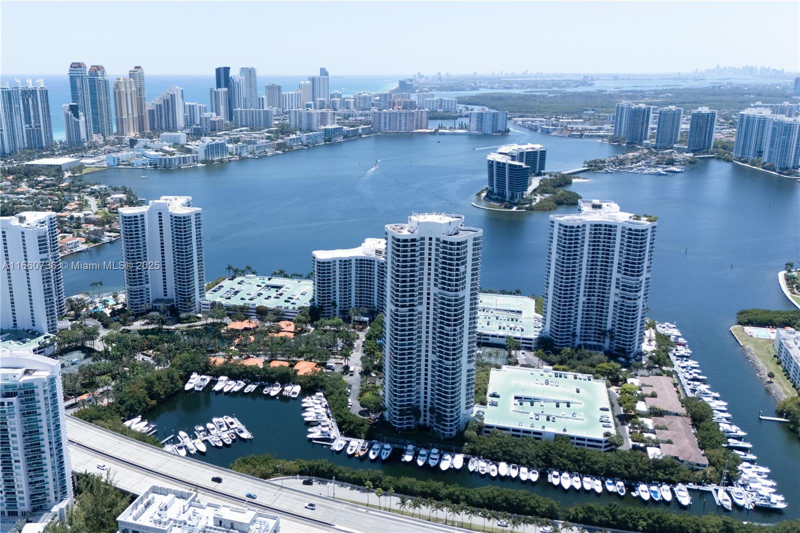 Mystic Pointe - 2 Beds, 2 Baths unit with beautiful views of the intracoastal, golf course, SUNSET. and the city . THE BEST VIEW IN THE BUILDING. Mystic Pointe offers a full set of amenities including: gym, spa, pool, tennis courts, restaurant, and marina (docks are sold/rented separately) / Unit comes with 1 assigned parking and 1 storage space / Walking distance to Aventura Mall, supermarkets, drug stores, restaurants.