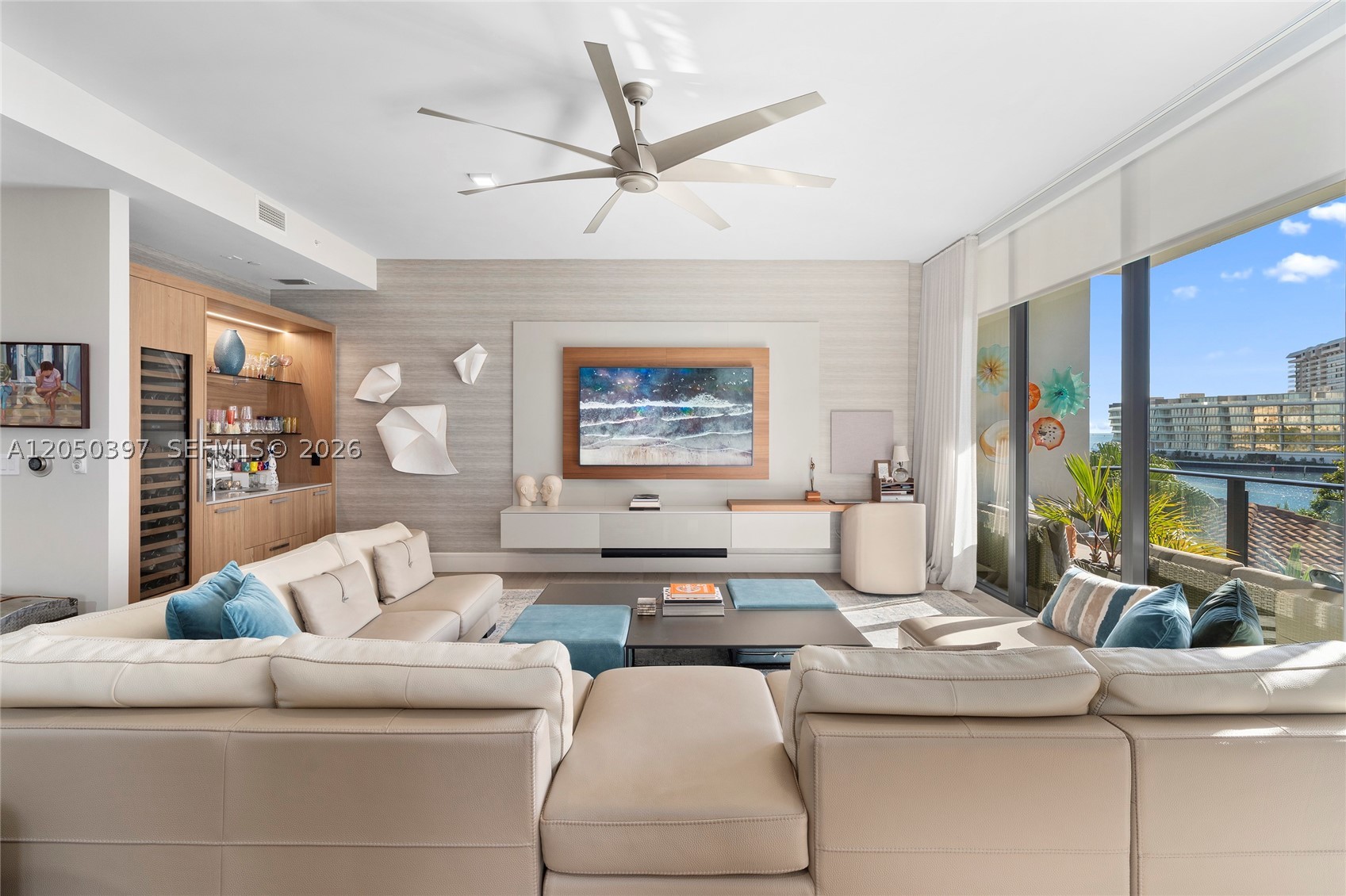 Fully furnished and available for annual lease, this exceptional 3-bedroom + den residence with 4.5 bathrooms is located at the exclusive Fairchild Coconut Grove. Featuring over 11-foot ceilings, wide-plank wood flooring, an expansive open floor plan, a Poliform chef's kitchen with Wolf and Sub-Zero appliances, custom wet bar, spa-inspired bathrooms, and large private terraces, this turnkey home is thoughtfully designed for luxurious everyday living.

Designed by renowned architect Max Strang, The Fairchild is an intimate boutique waterfront building with only 26 residences, offering an unmatched level of privacy and service. Residents enjoy 24-hour concierge, valet, security, a rooftop pool with cabanas, sunset terrace with BBQ areas, state-of-the-art fitness center, holistic wellness spa, hammam, steam room, sauna, and more. Two assigned parking spaces are included. Ideally located in the heart of Coconut Grove, just moments from the neighborhood's finest dining, shopping, marinas, parks, and top-rated schools.