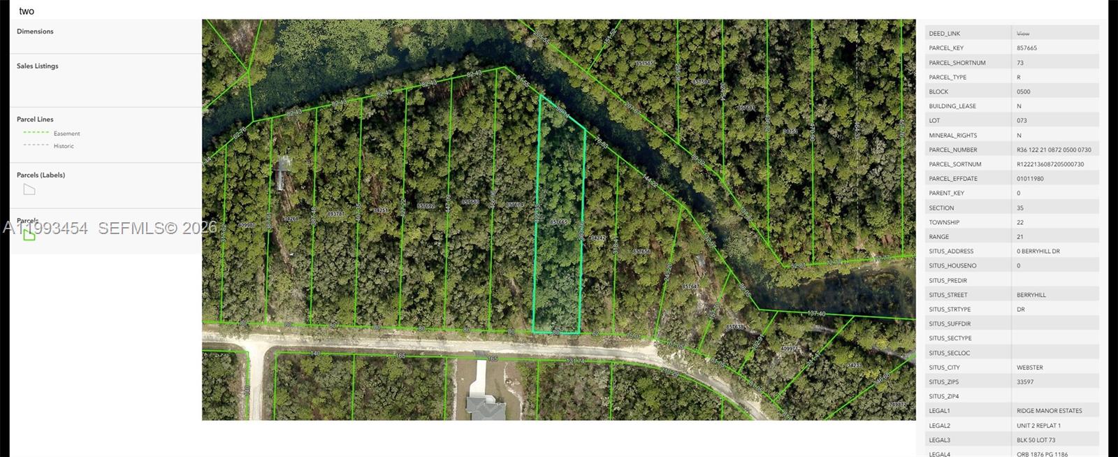 Ridge Manor Estates Unit 2 - Land
