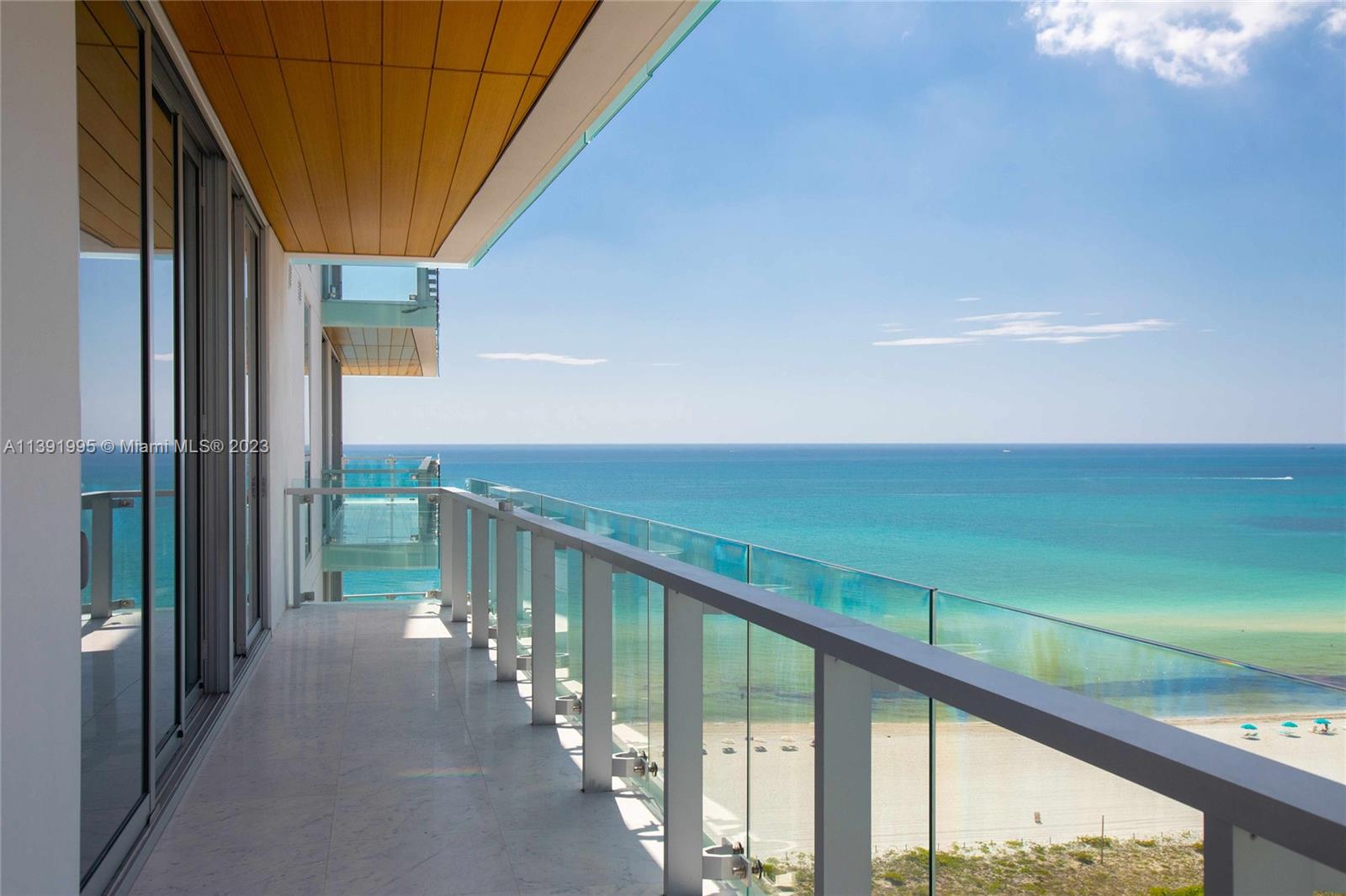 Live at 57 OCEAN, the ultra-luxury condo located on Miami Beach's renowned Millionaire's Row. Residence 1406 is a 2 BD/ 2.5 BA with bay and ocean views. Finishes include Italian kitchens and bathrooms by Poliform, featuring marble countertops, a Sub-Zero refrigerator, Wolf appliances, automated window treatments, and numerous designer upgrades throughout.

The primary bedrooms with ensuite bathrooms and access to a generous, expansive, and wraparound terrace. Immerse yourself in a world of exclusive access to three breathtaking swimming pools, a captivating poolside bar, and a stylish social lounge. Experience the pinnacle of luxury living at 57 OCEAN.