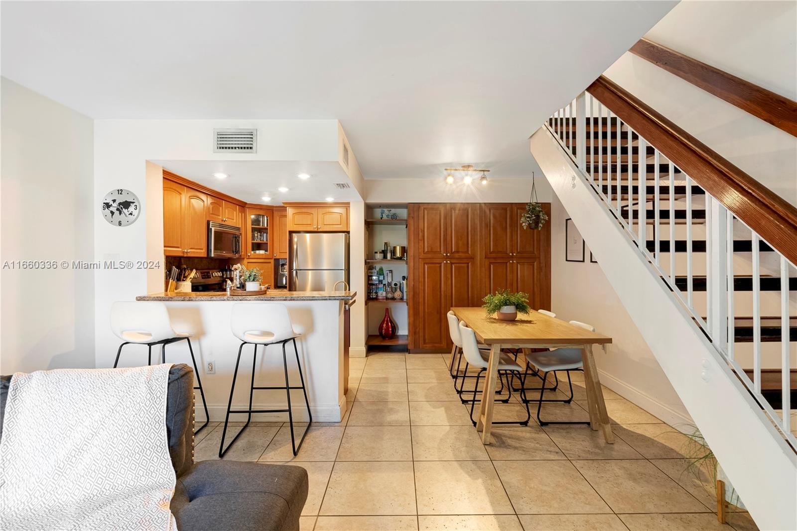 Nice Two-Bedroom Condo in Coral Pointe. Discover this charming two-bedroom, two bathroom townhouse condo in the gated community of Coral Pointe.The property features, tile floors, upgraded kitchen and bathrooms, washer and dryer, a designated parking space, open balcony. Secure community living with childrens playground area and pool.
