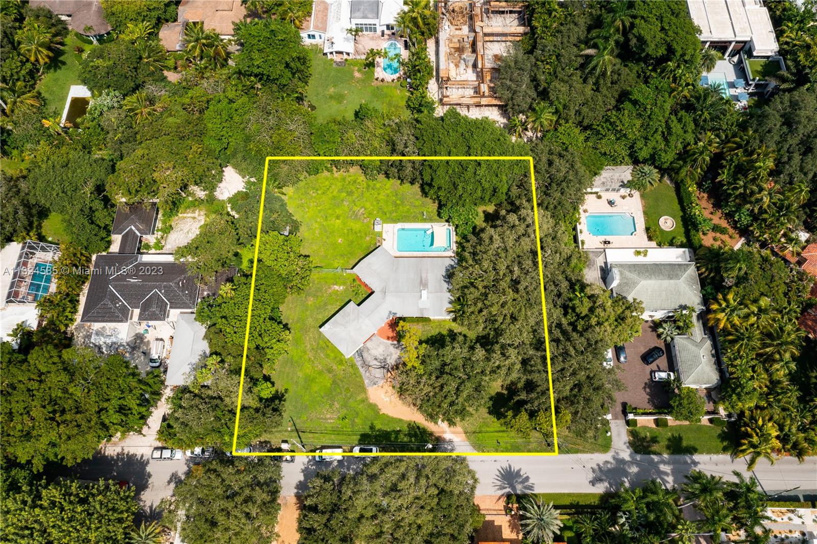 One of the truly spectacular remaining pieces of land in South Coconut Grove is now available. With over 46,000’ sf the possibilities are endless for this trophy property. The neighborhood is one of the most sought after
locations in famed Coconut Grove. On the park-like setting is a charming cottage and pool which is
eminently livable, as a rental or for personal use. Create your lifetime home in this outstanding location.
Dreams do come true. A Very Special Home.