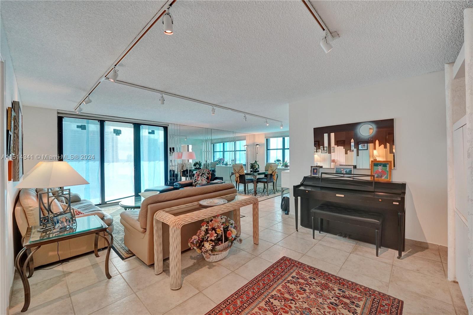 Stunning Ocean, Intracoastal & Skyline views from this sought after "Line 01" corner unit at the Clipper. A true 3 BD, 2.5 Baths in the heart of Aventura by prestigious Williams Island. Direct east and south views from entire unit. Lots of natural light. Wraparound corner balcony. Neutral tile floors in living areas and laminate wood floors in bedrooms. Updated kitchen, white cabinets, granite countertops & backsplash. Breakfast area looking out to the south view with balcony access. Plenty of storage, multiple closets. New impact sliding doors & all windows with hurricane shutters. 1 covered parking and 1 storage. Amenities include 2 pools, tennis, fitness center, children play area, BBQ & more. Close to shopping, the Aventura mall, restaurants and the beach. Great school district.