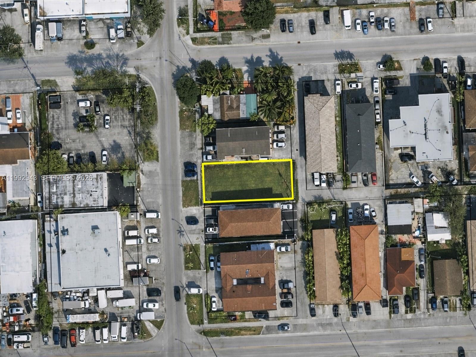 Prime Multifamily Development Opportunity! Exceptional 5,625 sq. ft. cleared lot in the heart of Hialeah. Zoned for
multifamily and perfectly positioned among established apartment buildings, this site is shovel-ready for your next
income-producing project. Don’t miss one of the few remaining infill lots in this high-demand rental market.