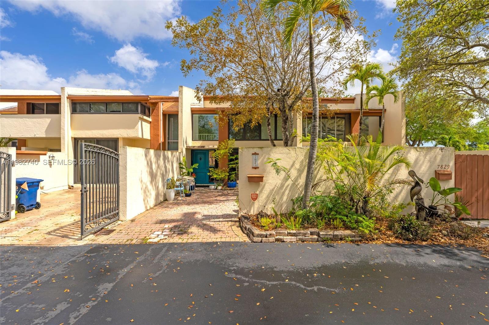 Stop scrolling — this is the opportunity you’ve been waiting for in Kendall Town! Beautiful two-story townhouse featuring 3 spacious bedrooms and 2.5 bathrooms, designed for comfortable modern living, with a private patio enhanced by a modern covered aluminum awning, perfect for relaxing or entertaining year-round. This home also offers added peace of mind with a new A/C system that includes a warranty and a fairly new roof. Enjoy resort-style amenities including a semi-Olympic pool, jacuzzi, fitness center, BBQ area, tennis and racquetball courts, and a clubhouse, all just steps away, plus a prime location near shopping centers, major highways, top-rated restaurants, and A+ schools. Homes like this do NOT last — schedule your private showing today!