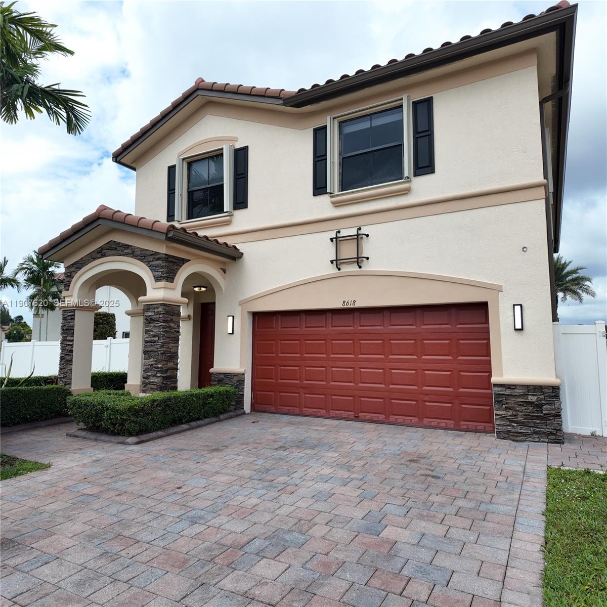 Exceptional opportunity to lease the largest home in the prestigious gated community of Bonterra by Lennar! This beautiful 2-story residence offers 5 bedrooms, 4 full bathrooms, and an expansive 2,759 sq ft of living area (3,735 sq ft total) on a massive 7,030 sq ft lot—one of the biggest in the entire neighborhood. The home also includes a 2-car garage, extended driveway, and a fully fenced backyard ideal for gatherings, BBQs, or outdoor relaxation. This community offers resort-style amenities—a clubhouse, fitness center, swimming pool, playground, and 24-hour security. Conveniently located near I-75, the Palmetto, Florida’s Turnpike, schools, shopping, and dining. Available for immediate move-in! Don’t miss the chance to live in one of Hialeah’s most desirable communities.