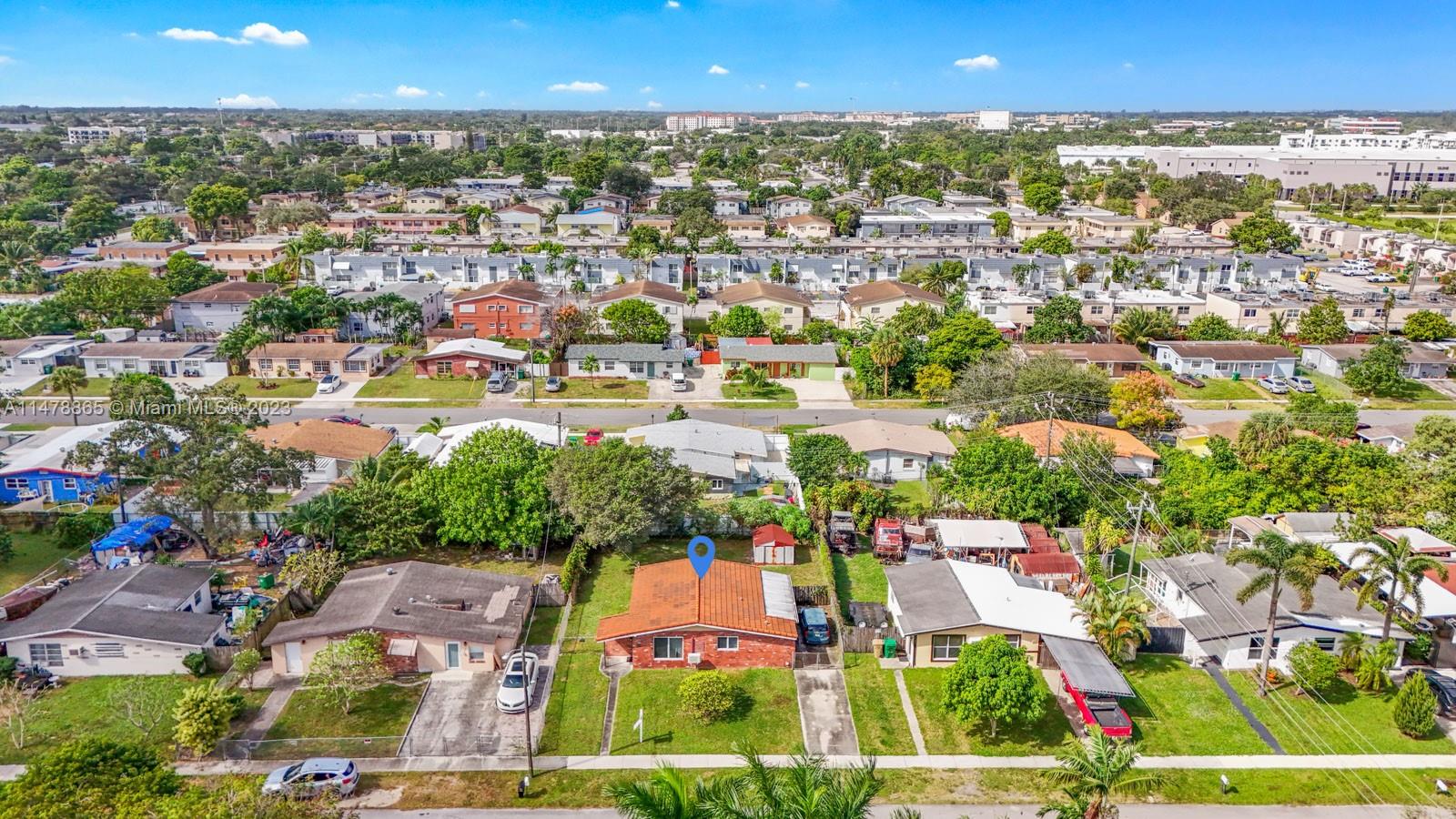 Reduced for a quick sale!!!    TRULY special home in tranquil and sought-after Davie Playland Village area. This full 2-bedroom single-family home features tile floors throughout with an open eat-in kitchen, wood cabinets, granite countertops, hurricane impact windows, security cameras, and much more! Private backyard, great for pets and entertaining, and room for a pool. Plenty of space on both sides of the house to park a boat, trailer, RV, cars, etc. NO HOA, NO rental restrictions, and NO association fees. Centrally Located, close to shopping, dining, entertainment, major interstates (595-I95-Turepike), schools (Nova Elementary, Middle and High School. NSU, FAU, Broward College) I-95. Perfect for investment or primary property. Contact the agent for more information.