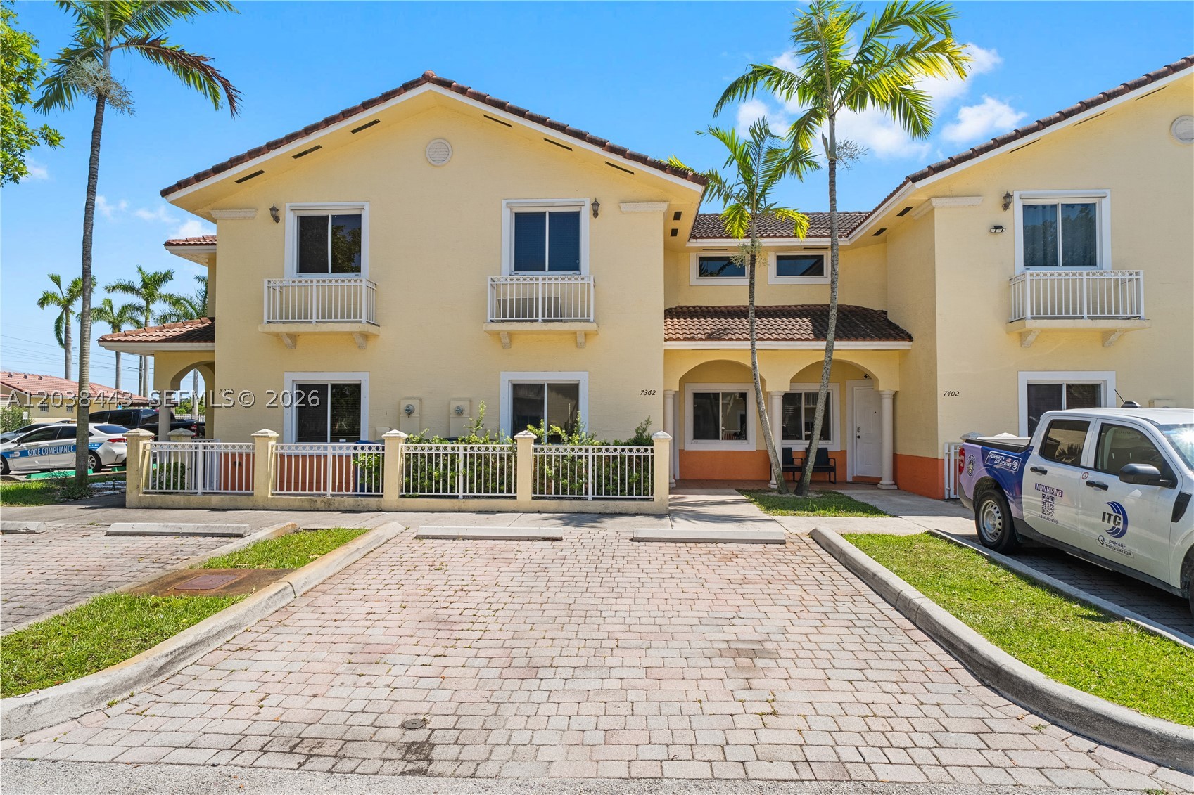 3-Bedroom / 3-Bath Townhouse in Tuscan Lake Villas, Hialeah

Located in the desirable community of Tuscan Lake Villas - Club House, this beautiful two-story townhouse offers approximately 1,360 sq. ft. of comfortable living space. Built in 2008, the home features 3 spacious bedrooms and 3 full bathrooms, including a convenient first-floor bedroom and full bath—perfect for guests, in-laws, or a home office.  

The modern kitchen is equipped with granite countertops, wood cabinetry, and stainless-steel appliances, opening to a bright living and dining area ideal for entertaining. Upstairs, two generously sized bedrooms each offer their own private bathrooms for added comfort and privacy.  

Additional features include:

* Private fenced patio/backyard
* Ceramic tile flooring in main living areas
* Laundry area
* Two assigned parking spaces
* Visitor parking nearby
* Access to community pool and clubhouse amenities
* Convenient location near schools, shopping centers, restaurants, and major highways including I-75, the Palmetto Expressway, and the Florida Turnpike.  

This move-in-ready townhouse combines comfort, functionality, and an excellent location, making it an ideal home for families and professionals alike.