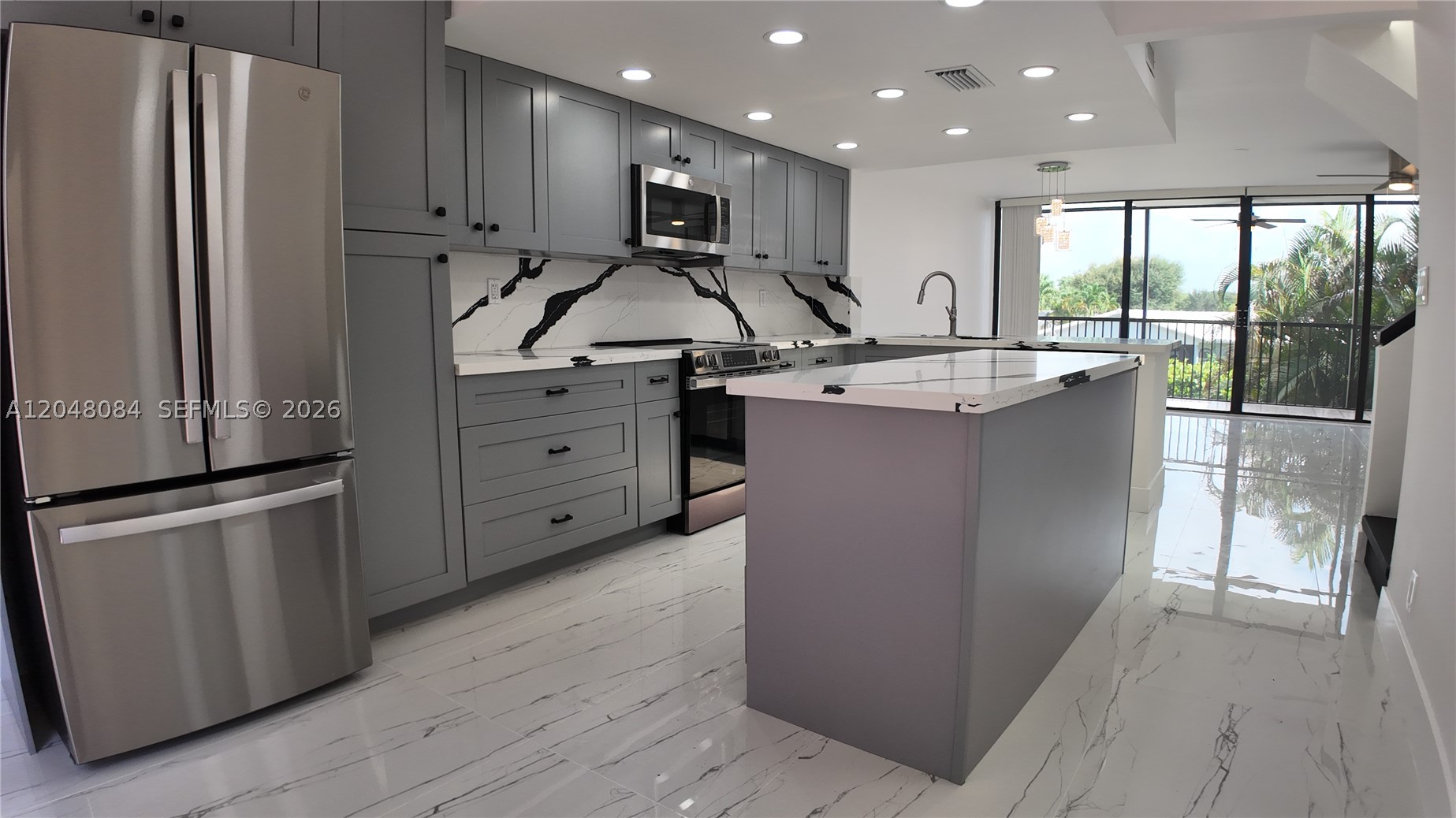 Beautiful fully remodeled corner townhome/apt. in bldg with very few units. Enjoy 2 spacious primary bedrooms, 2.5 bathrooms, open living and dining area, and a brand-new open kitchen with modern cabinets, granite countertops, and new appliances. Features two screened mini terraces—one off the living room and one off a bedroom. Both bedrooms include walk-in closets. Separate laundry room with washer/dryer and extra storage. Located in the Harvest condo community with a large pool, jacuzzi, clubhouse, 2 tennis courts, and social areas. Close to top schools, colleges, Nova Southeastern University, FLL Airport, shopping, and more!