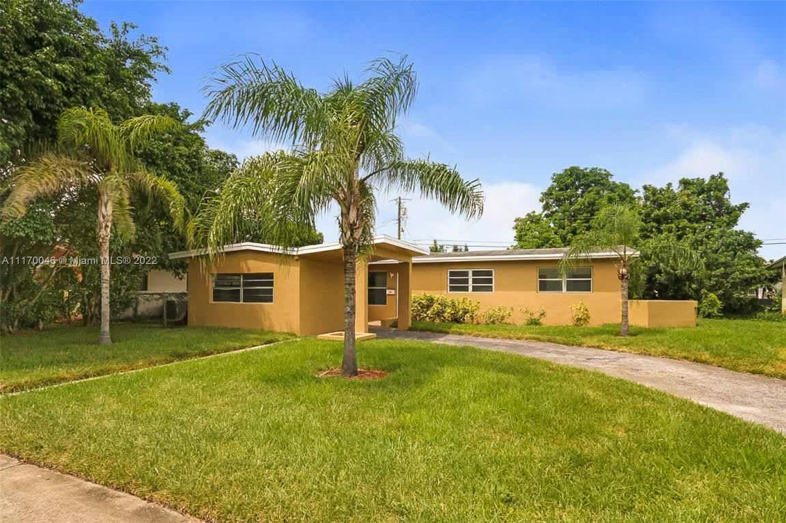 Highly desired 4/2 converted into a 3/2 to create an oversized Master Suite with a Jacuzzi Tub, Shower and Walk-in Closet. New ROOF Recently replaced 2 years ago, Central Air Conditioning and Water Heater replaced 5 years ago.This house has an Open Floor Plan with a Large Living Room Space perfect for a Big Family. Large Back Yard for Hosting Family Gatherings. This house also provides Ample Parking for Guest with a Semi-Circular Drive Way. The home also has Close Proximity to the Turnpike and all Major Highways.