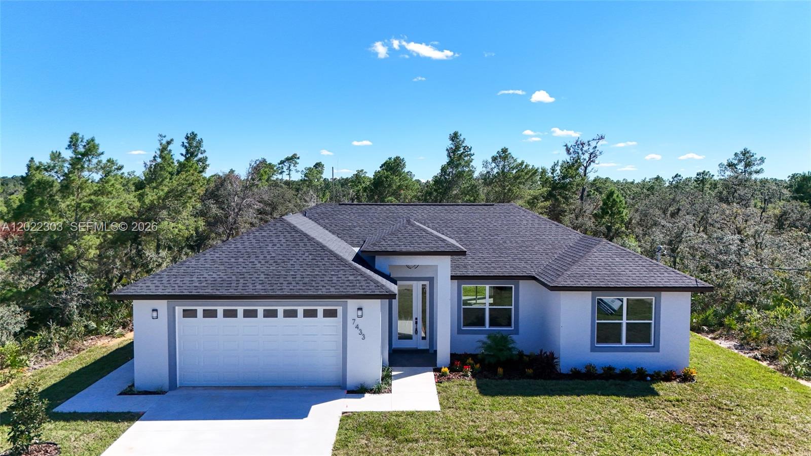 SELLER CONCESSIONS AVAILABLE!  Discover exceptional Florida new construction living in this beautifully finished home located in the highly desirable Sun ’N Lake community. Built with today’s most in-demand features, this property features an open-concept layout, luxury vinyl plank flooring, soaring ceilings, abundant natural light, and premium designer finishes throughout. The kitchen stands out with granite countertops on all surfaces, a stylish backsplash, and modern fixtures. Bathrooms feature elegant tile work and a clean, contemporary aesthetic. The private primary suite includes a spacious walk-in closet and a beautifully appointed bathroom. Additional highlights include an epoxy-coated 2-car garage, utility sink, full irrigation system, and a covered lanai with fans and lighting—perfect for year-round Florida indoor-outdoor living.    Located in one of Sebring’s fastest-growing and most sought-after neighborhoods, this home provides quick access to championship golf courses, a resort-style pool, fitness center, tennis and pickleball courts, playgrounds, and scenic walking trails. Minutes from AdventHealth Sebring, schools, shopping, dining, and major commuter routes. Ideal for relocation buyers, first-time homeowners, and anyone seeking a high-quality home with low maintenance and strong future value.