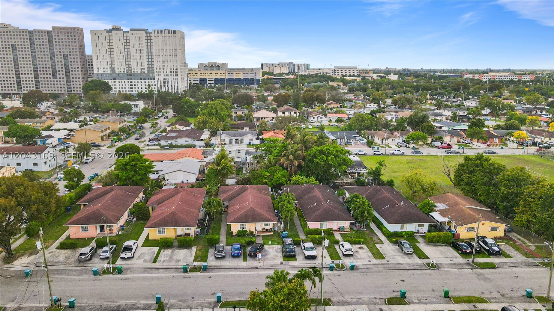 Prime Sweetwater area land Assemblage and covered land play.  Income-Producing with Redevelopment Upside,  Rare opportunity to acquire a ±36,400 SF assemblage of 5 duplex units in the highly sought-after Sweetwater submarket of Miami, adjacent to Florida International University (FIU). The property is currently fully leased, providing immediate and stable in-place income, while offering significant long-term upside through redevelopment. This unique offering allows a new owner to generate cash flow from day one while advancing plans for a higher and better use. The units are located in an RD Zoning presently but directly next to University District Zoning (UD) which if expanded as per expansion language in City Codes would allow for it to be well-suited for a variety of redevelopment options, including multifamily, student housing, or mixed-use, subject to zoning and approvals by City of Swettwater. Positioned in a rapidly evolving corridor, the property benefits from strong rental demand driven by proximity to FIU, major employment centers, and ongoing residential and commercial development throughout Sweetwater and West Miami-Dade. The section in which it is referred to is  “City’s University District overlay expansion provisions pursuant to Section 2.05.25 of the Sweetwater Land Development Code"