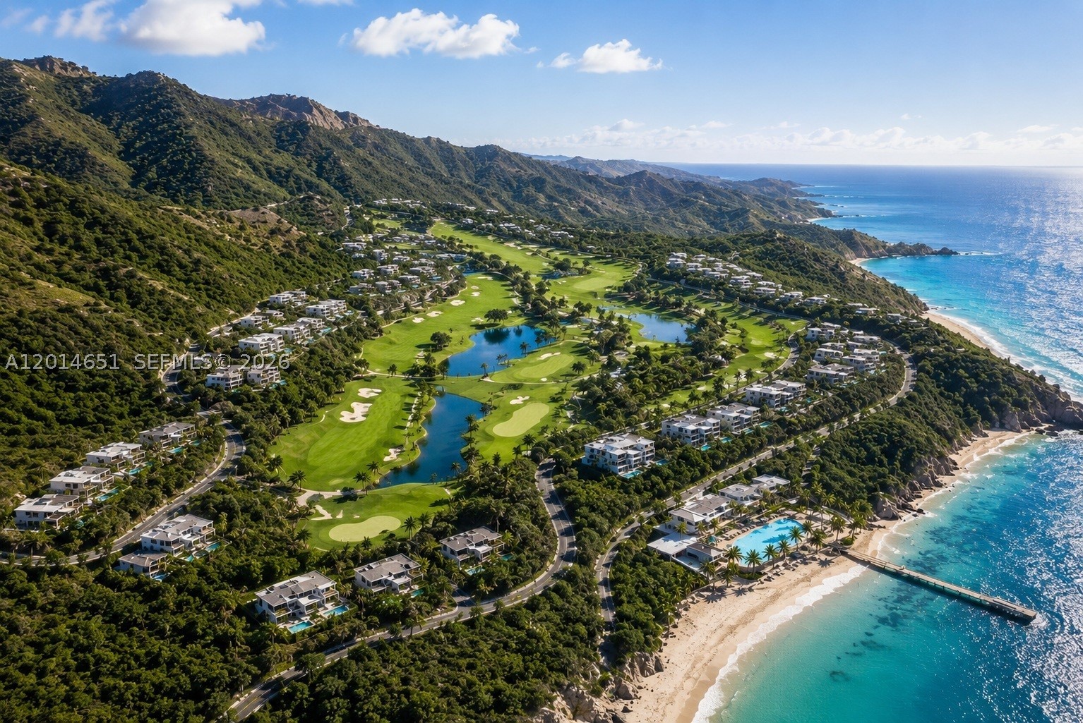 Elite 1,000-Meter Beachfront Development Opportunity. Institutional-Caliber Beachfront Parcel in Samaná; 1,000m Frontage; 4,000-Unit Master Plan Ready. This exceptional land parcel represents one of the last remaining large-scale beachfront opportunities in the prestigious Samaná region. Nestled between lush tropical mountains and the turquoise Atlantic, this lot offers a unique topography where a freshwater river meets the sea, creating a natural sanctuary with potential for a private marina. Strategic Connectivity & Infrastructure:
* Prime Location: Situated only 7 km from El Catey International Airport, ensuring world-class accessibility.
* High-Speed Access: A major high-speed highway passes through the property, seamlessly connecting Las Terrenas with other key regions. Fully Shovel-Ready: De-risked with all critical approvals in place: Municipal Use Certification, Environmental Screening & Utility Confirmation (Build Letter available). Development Vision:
The site supports a massive architectural portfolio with a projected revenue of $2.5 Billion. The master plan allows for: * Residential: 4,000 luxury units/estates; * Hospitality: Ultra-luxurious branded hotel & exclusive Golf Club. * Wellness: World-class Longevity Center. * Leisure: Potential for a private marina & river-integrated amenities. Key Specifications: * Total Price: $66,900,000 ($30 per m^2); * Beach Frontage: 1,000 m; *Ecosystem: Elevated mountain terrain with a "Vibrant Green" ecosystem & fertile soil