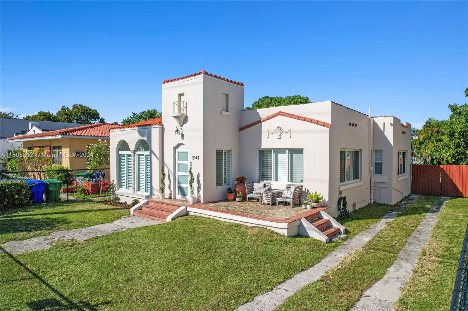 Step into the allure of Miami living in this charming property in Shenandoah abundant natural lighting that lights up its enchanting entrance. A cozy fireplace invites warmth and ambiance, elevating the allure of this prime location. Home has 3 bedrooms, 2 bathrooms & lot size of 6,800. Secure behind an electric gate, revel in the privacy of your own parking and a generous lot. Impact windows and doors ensure tranquility and safety while providing a canvas for Miami's vibrant energy. Zoned T4-R, this versatile space welcomes multi-family dreams, vacation rentals or immediate move-in. Close to Brickell, Downtown, Little Havana, Miami Beach, and Key Biscayne, this is more than a property; it's an invitation to embrace the Miami lifestyle at its finest.
