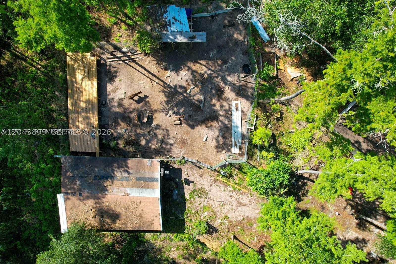Situated on 2.5 ACRES in the heart of GOLDEN GATE ESTATES, Naples,  this property offers a rare opportunity to enjoy a peaceful, RURAL LIFESTYLE with a head start on your vision. Zoned for SINGLE-FAMILY RESIDENTIAL use, with the added benefit of allowing a GUEST HOUSE, the land has already been thoughtfully CLEARED and PARTIALLY FENCED, with several FUNCTIONAL ANIMAL STRUCTURES and a variety of MATURE FRUIT TREES in place — ideal for those looking to start a GARDEN, tend to SMALL-SCALE AGRICULTURE, or simply enjoy the OPEN SPACE. With an ESTABLISHED LAYOUT, the property is well-prepared for a future HOMESITE. NO HOA and plenty of flexibility to BUILD, GROW, or HOLD FOR THE FUTURE.