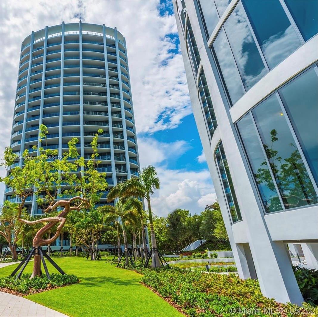 Rarely available A line in the most sought after address in Coconut Grove with only 4 condos per floor, each line with dedicated elevator. Private foyer opens to a spacious 4 bed corner condo with 12’ glass walls, European inspired kitchen with marble counters and Wolf gas range, separate service entrance, large laundry room, pantry room, secondary kitchen with proposal to convert into a media room. Tenant occupied until November 10. Showings aren't allowed till then.