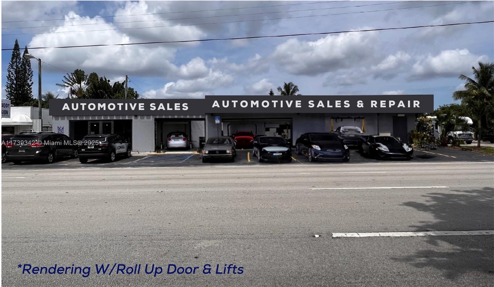 The subject property consists of 3,746 SF building located directly on Dixie Hwy in East Hollywood, FL. The
property has a brand new roof with 11' ceilings! The current layout can accommodate most businesses including
retail or office uses. Perfect building for a owner user or an investor. The property is located in DH3 zoning, which
allows most retail and commercial uses including automotive. The property can also be split into 2. The seller is
willing to credit the cost of installing roll up doors