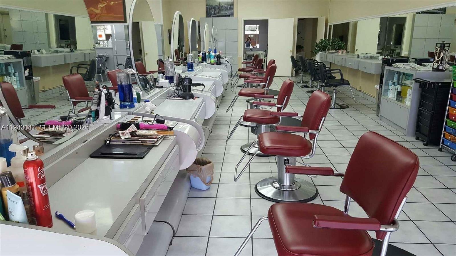 Hair Salon For Sale! Great Location in Active Shopping Center. All hair and nail stations included in sale of business. Nice and Large. Don't miss this awesome business opportunity!