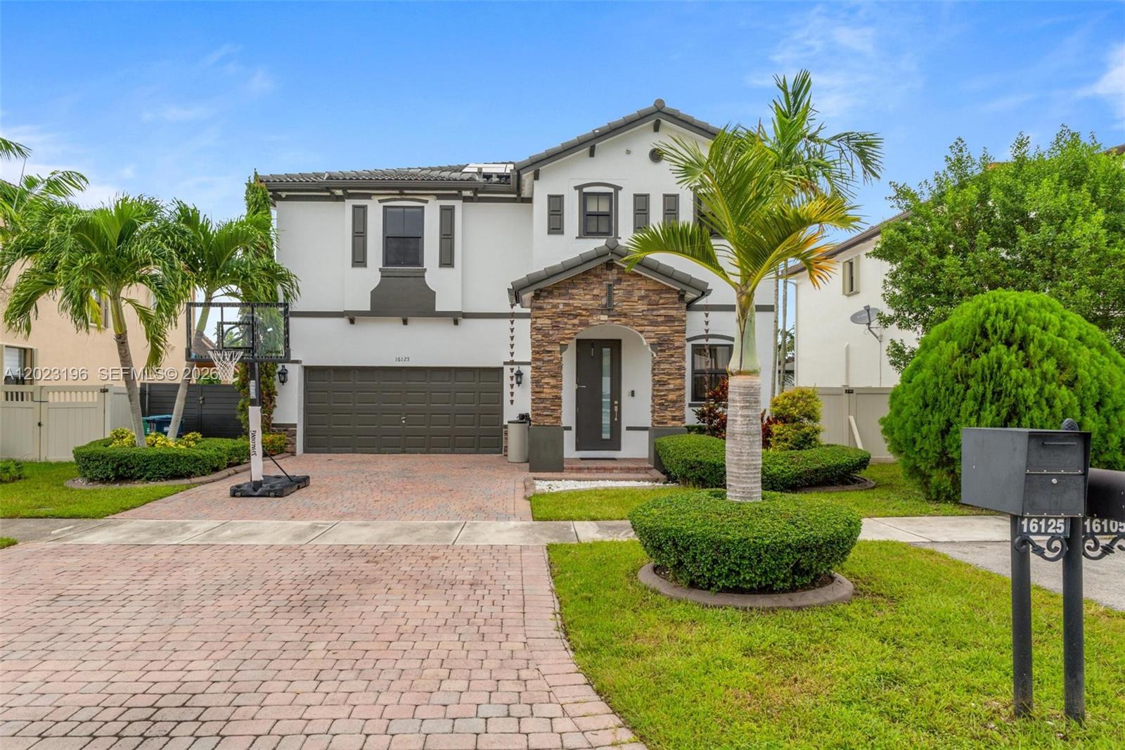 Welcome to this stunning 5 bedroom, 3 bathroom residence tucked away on a desirable cul de sac in one of Miami’s most centrally located areas! This beautiful home offers an ideal layout featuring 1 bedroom and 1 full bathroom on the first floor, perfect for guests, in laws, or a home office. Enjoy elegant marble floors throughout, spacious living areas, and a backyard designed for entertaining with a sparkling pool, pergola, and outdoor BBQ area, creating your own private oasis for gatherings and relaxation.
Additional features include solar panels for energy efficiency, 6 parking spaces plus a double car garage, offering plenty of room for family and guests.
Perfectly located just minutes from shopping, restaurants, schools, parks, and major roadways with easy access to 836 West, FIU, Coral Gables, South Miami, Miami International Airport, Downtown Miami, Dadeland Mall, and Tropical Park. Enjoy the perfect blend of comfort, convenience, and lifestyle in this exceptional property.