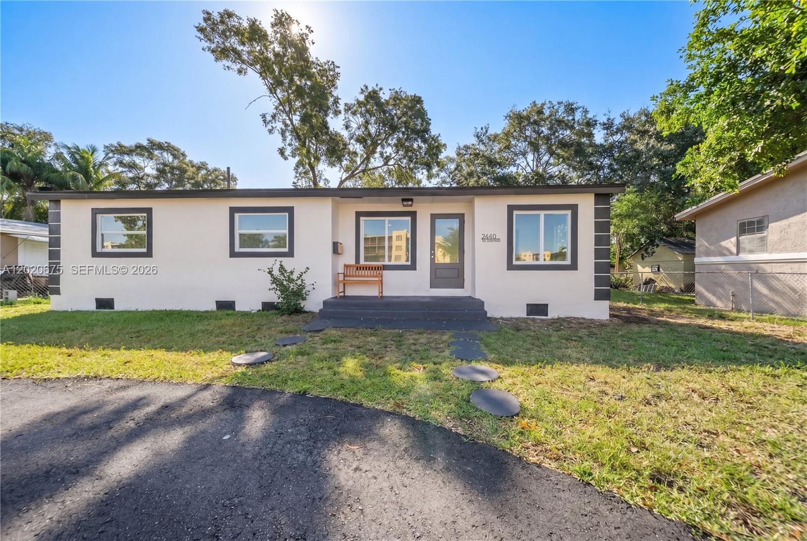 Completely updated and move-in ready! This beautiful 3-bedroom, 2-bath home offers modern finishes, hurricane impact windows and door, and an approximately 6 years old roof for added peace of mind. The bright and functional floor plan is filled with natural light and features an updated kitchen and bathrooms, making this home perfect for both homeowners and investors!