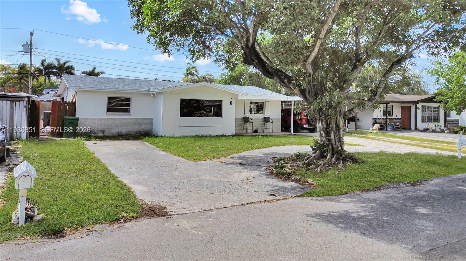 Spacious single-family home located in the heart of Davie featuring a functional layout and generous living areas. This property offers multiple flexible spaces ideal for extended family, home office, or additional storage. The home includes a covered patio area perfect for entertaining and outdoor gatherings, along with a detached structure currently used as storage space that provides added versatility.
Situated on a well-sized lot with ample outdoor space, this property offers great potential for homeowners or investors. Conveniently located near major highways, shopping centers, restaurants, and schools, with easy access to Fort Lauderdale, Hollywood, and major employment hubs.
Great opportunity in a highly desirable and growing area of Broward County.