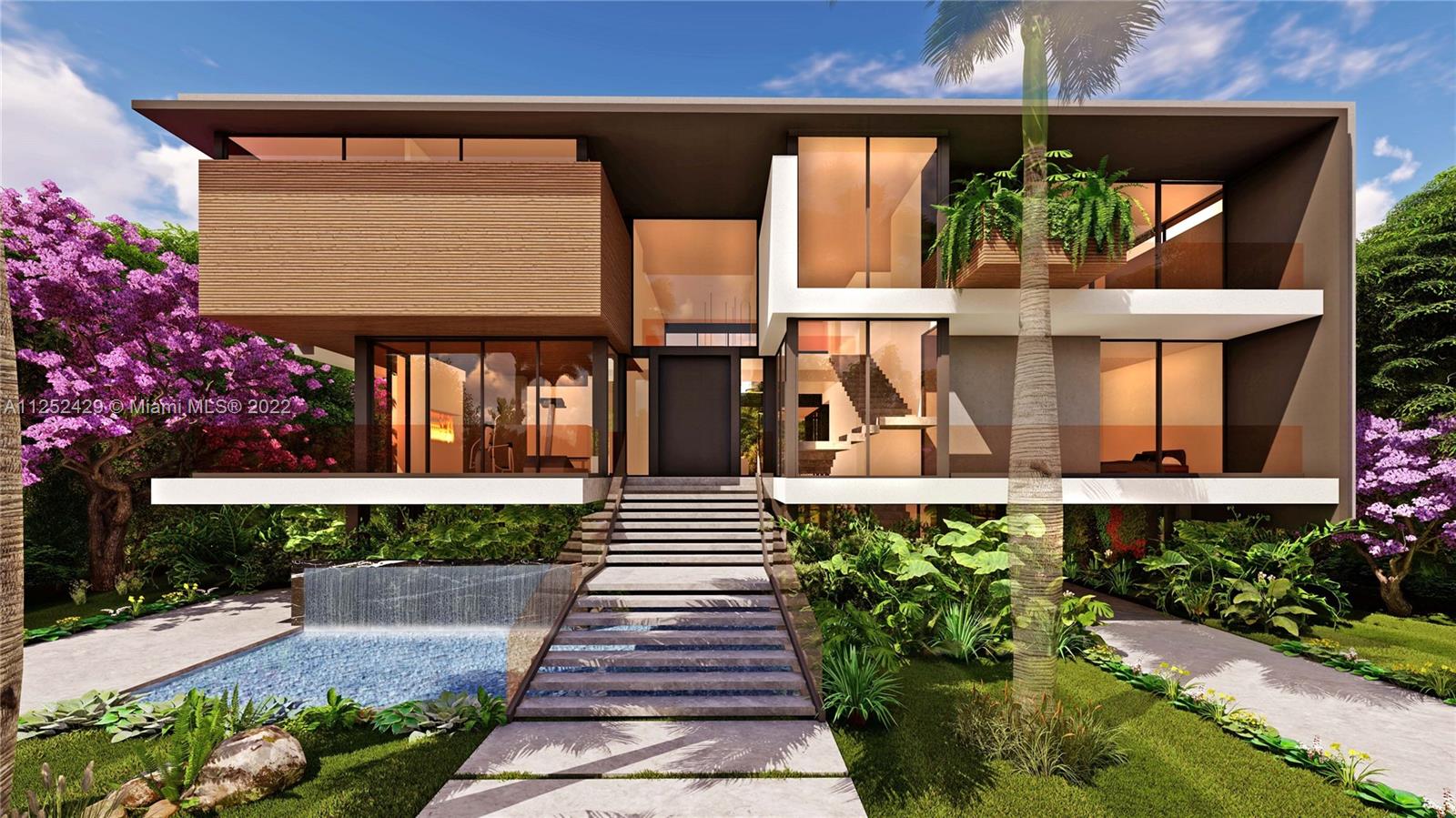 GOLF COURSE OPPORTUNITY - PLANS INCLUDED - READY TO BUILD on private La Gorce Golf Course! Spectacular 96’ wide golf course views on this rare double lot on private La Gorce Country Club. Plans included for new magnificent modern 6/7 by famed architect Ralph Choeff on more than 12,000 sq ft of land. Be the first to live in this spectacular custom home with sunsets galore. A dream come true! Price includes land and a full set of plans for new 6,000+ sq ft home.