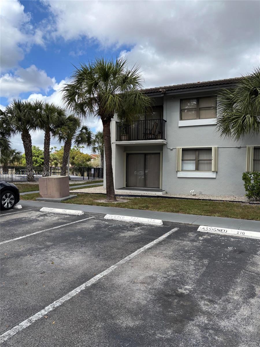Welcome to this charming condominium at 7195 NW 179th St, Hialeah. This beautifully maintained unit features a spacious layout with ample natural light, providing a warm and inviting atmosphere. The kitchen is equipped with modern appliances and plenty of storage space. Enjoy relaxing on the private balcony, or take advantage of the community's amenities. Conveniently located near shopping, dining, and entertainment, this condo offers comfortable living in a vibrant neighborhood.