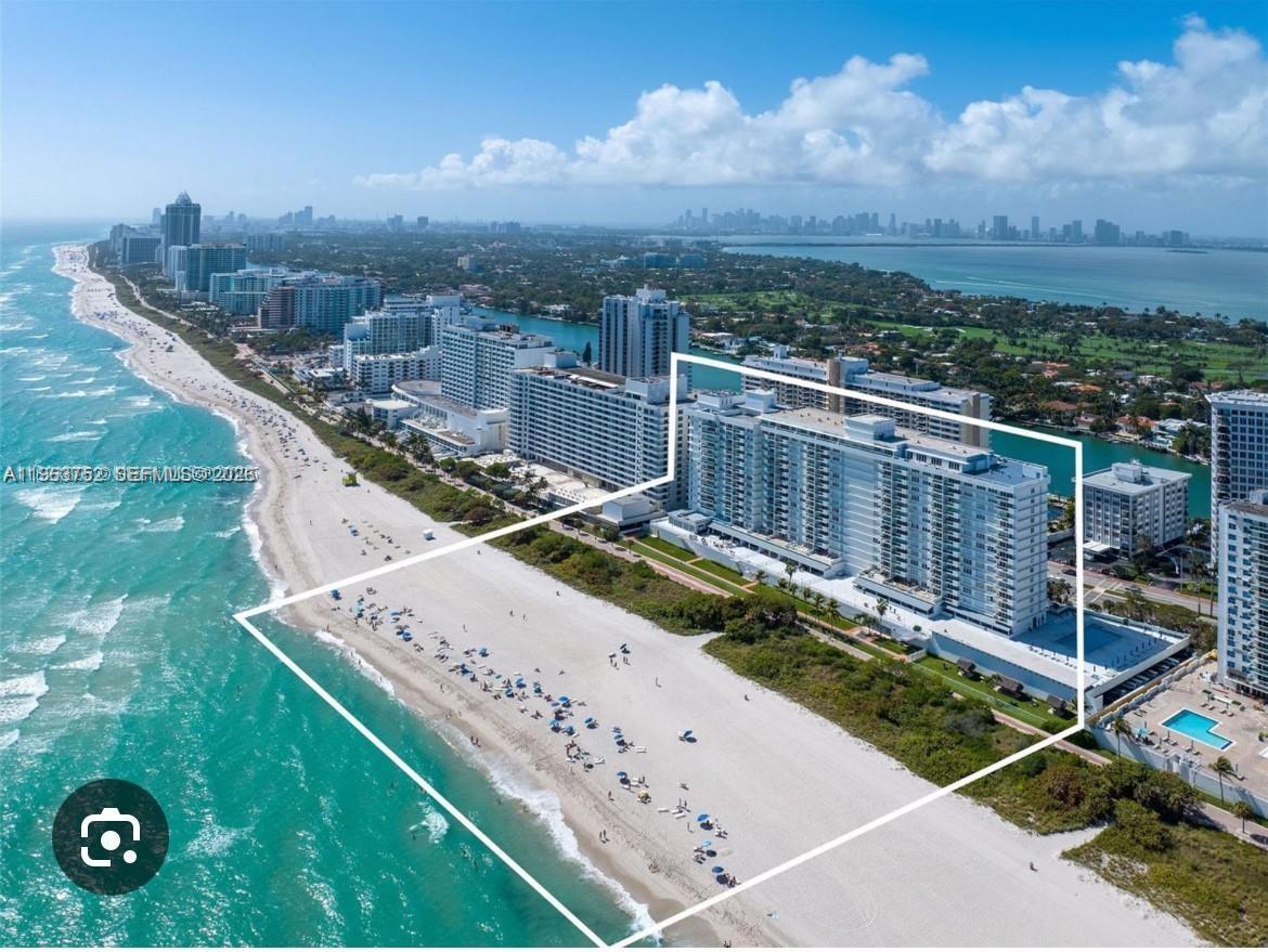 Seller financing available Commercial Condo 1100 sqft ready for you to build out for your business. Low Maint. 2nd floor Mezzanine Unit.  Renovated building on the beach tenants and their guests have access to the beach, gym and pool. Great opportunity for Office, AI computer farm, Podcast studio, yoga studio, Wellness Center, Law Firm, High End Storage, or create two spaces. Unlimited potential in this space. Do not miss out! **Images created for future Ideas and use** This space is a vanilla box bring your business ideas and stat making money today!
