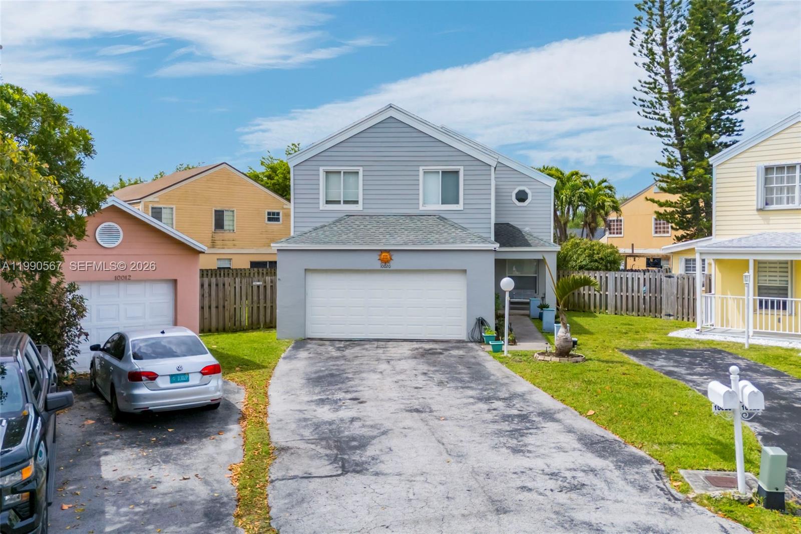 Welcome to this beautiful, spacious, and modern two-story single family home located in the highly desirable Lakes by the Bay community. This well maintained residence features 4 bedrooms, 2 and a half bathrooms, and 2 car garage. Step inside to an open-concept layout highlighted by a remodeled kitchen with modern finishes. The first floor showcases elegant tile flooring throughout, while the second floor features laminate flooring. The home is fully equipped with impact windows and doors. Enjoy outdoor living in the generously sized backyard-ideal for relaxing or designing your dream pool. Residents of Lakes by the Bay enjoy excellent community amenities, including a pool and playground, all with low HOA. Conveniently located near shopping plazas, restaurants, and major highways, this home offers both comfort and accessibility. Don't miss this incredible opportunity-schedule your showing today!