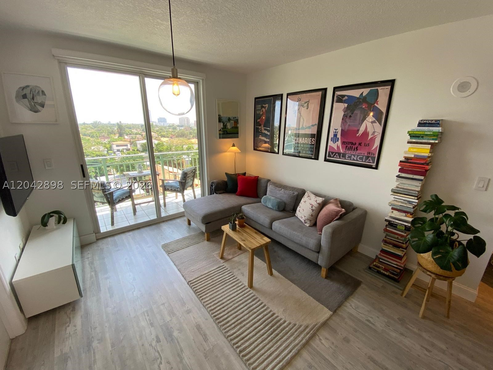 Fully furnished and beautifully accessorized 2-bedroom residence at Coral Plaza, ideally located on the iconic Coral Way corridor. This bright, completely remodeled home offers a comfortable and well-designed living space with an inviting balcony and expansive neighborhood views—perfect for enjoying Miami’s sunshine and sunsets.
The apartment is offered move-in ready, complete with thoughtfully selected furnishings, décor, kitchen essentials, and in-unit washer and dryer. The living area opens directly to the balcony, creating a seamless indoor-outdoor feel. An excellent option for professionals, medical staff, graduate students, or individuals relocating to Miami who want the convenience of arriving with everything already in place. Coral Plaza offers 24-hour front desk/security and one assigned covered parking space.
Enjoy a highly connected location just minutes from Miracle Mile, Coral Gables, Coconut Grove, Brickell, Downtown Miami, major highways, and Miami International Airport. Available starting September 1, 2026.