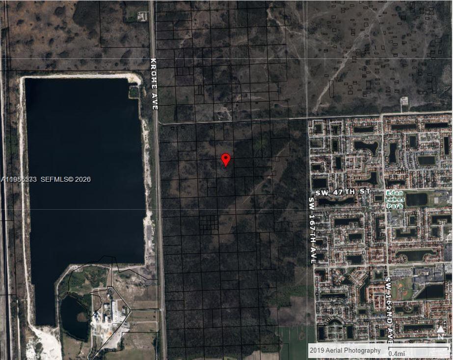 10 Acre parcel near SW 48 Street and 169 Avenue.  East of Krome Avenue.  There are adjacent lots also available for sale for a total of 25 adjacent acres.