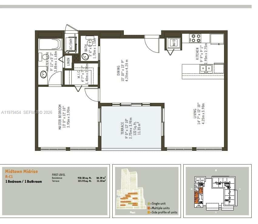 TWO MIDTOWN MIAMI CONDO - Residential Lease