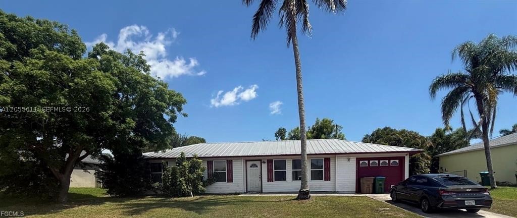 Calling all investors! Looking for a home in the SW Cape in a great location with a big backyard? Look no further. This 3-bedroom, 2-bathroom home features a steel roof and A/C that’s only 4 years old. Enjoy tile flooring throughout the home, except for the bedrooms. Step outside to a nice concrete patio off the kitchen, perfect for relaxing or entertaining. The property does need TLC—inside it would benefit from fresh paint and new flooring in the bedrooms, along with a thorough cleaning. Home is on city water and sewer and is NOT located in a flood zone. Don’t miss out on this one—this is a solid opportunity worth the investment!