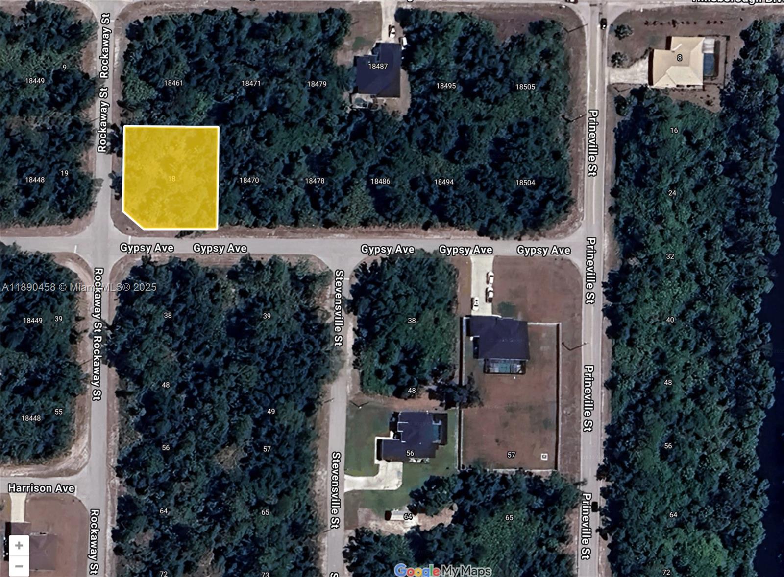 Corner Lot in Port Charlotte, FL – 14,234 sq. ft.
Located at 18 Rockaway St, Port Charlotte, FL 33954, this spacious corner lot offers an excellent opportunity to build your dream home or invest in one of Southwest Florida’s fastest-growing areas. With 14,234 square feet, paved road access, and electricity available, you’ll enjoy a peaceful residential setting surrounded by new construction. Just 20 minutes from the Gulf beaches and Downtown Port Charlotte, close to shopping, dining, and entertainment. No HOA or deed restrictions. A perfect mix of location, space, and future value — ideal for builders and homeowners alike.