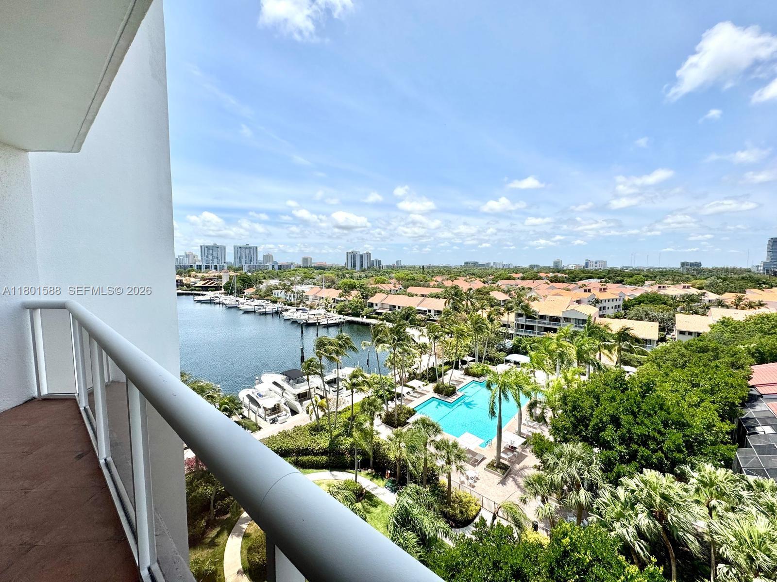 BEST VALUE in Aventura’s Waterways / Marina District. Priced at $314,900, this bright and spacious 2-bed, 2-bath residence at Portsview at the Waterways offers an excellent opportunity in one of Aventura’s most desirable waterfront communities.

The well-designed split floor plan features floor-to-ceiling windows, abundant natural light, and a private balcony with garden and Waterways views. Washer and dryer in unit, assigned parking, and a pet-friendly building add to everyday convenience.

Important association updates for buyer and lender confidence:
The building has completed its 25-Year Structural Milestone Inspection. Elevator modernization is currently underway. Approved 2026 condominium and master association budgets, along with the current fee schedule, have been uploaded to the MLS. Per association vote, certain reserve contributions have been paused for 2026.

Residents enjoy resort-style amenities including two pools, tennis courts, fitness center, marina access, clubhouse, sauna, walking trails, and 24/7 security.

Prime Aventura location near Aventura Mall, Brightline station, Gulfstream Park, dining, parks, and houses of worship. Buyer to verify all information and conduct due diligence. Easy to show.