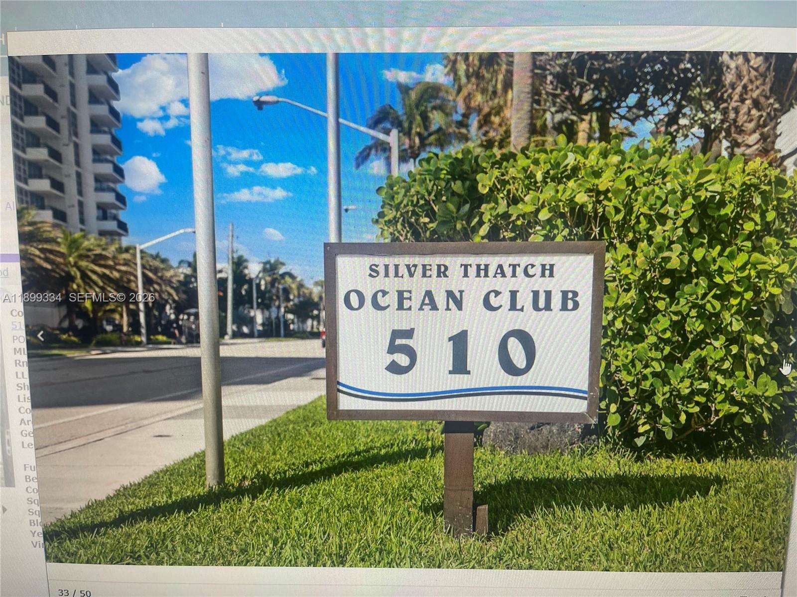 SILVER THATCH OCEAN CLUB - Residential