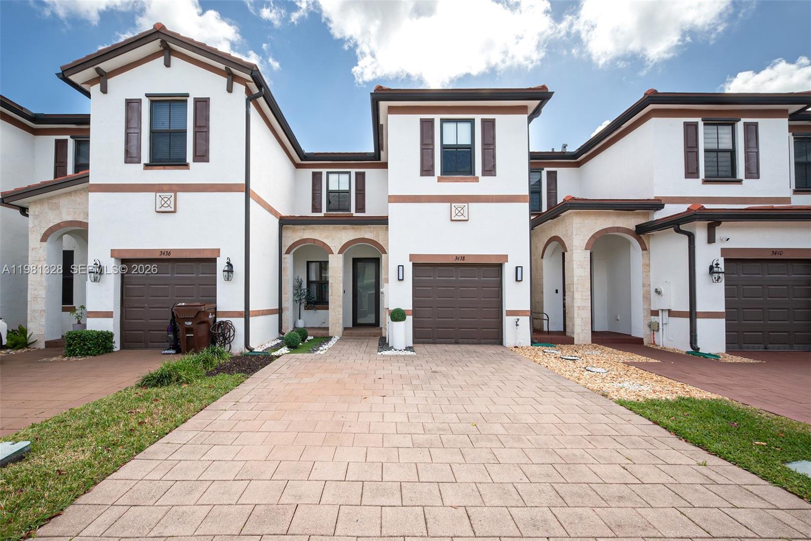 This Beautiful tastefully 3/2.5 remodeled townhome is up for grabs in the popular community of AQUABELLA! This property invites tranquility from the moment you enter with its stylish designs. Open floor plan in the down stairs area with private outdoor space with no back neighbors and separate entry. Very spacious bedrooms with tons of custom closet space in the hall and bedrooms. Perfect for a starter home, kid friendly neighborhood with a beautiful clubhouse, parks, water parks, 2 gyms in the community, tons of nearby restaurants, shopping malls and next to I75 expressway for easy commute. Don't Wait to request a showing, its priced right to sale!