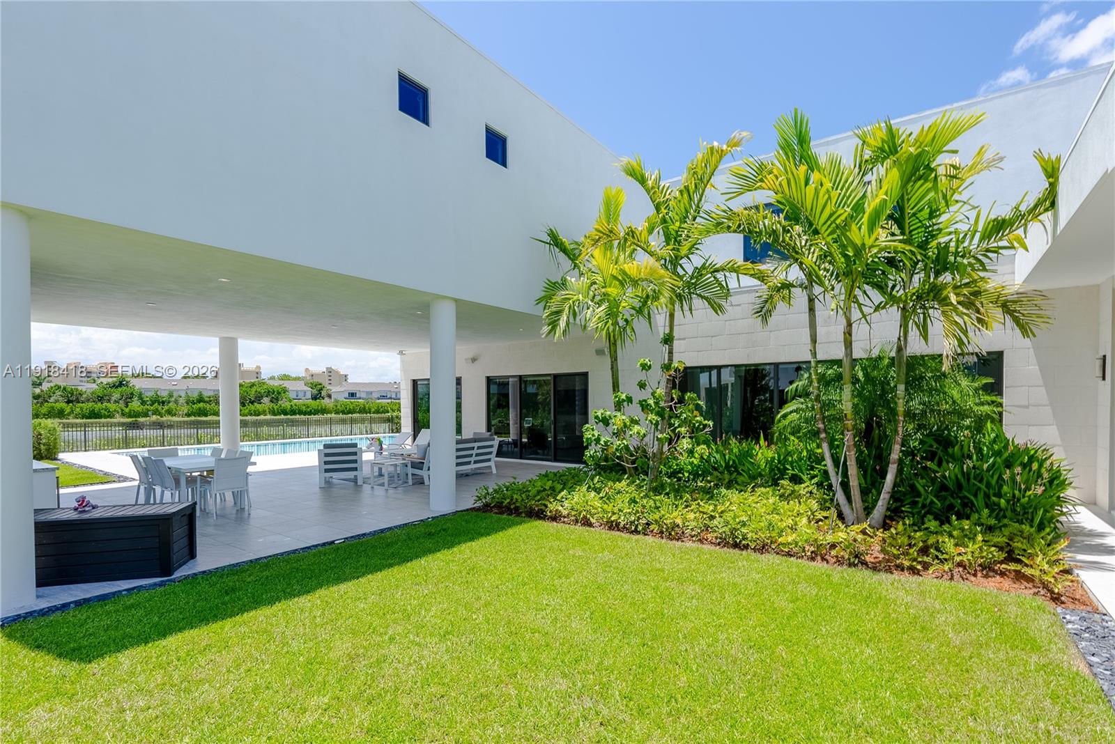 Gated community in a private enclave of modern luxury residences set on 121 meticulously landscaped acres in Weston(ranked #8 Best Places to Live in the US).This residence with total of 7893 sqft  features soaring ceilings, 5 bedrooms, 6.5 baths, a chef-inspired kitchen with European cabinetry, quartz countertops, Sub-Zero refrigerator/freezer & Wolf cooktop appliances and double Kitchen Island.Unique Chad Oppenheimer design floorplan. Location is one of the best in the community with water views in the back and no neighbors in the front. Giving a lot of privacy.Full house generator.Custom walking closets in every room.Legrand electrical fixtures.Security cameras, around the house.More than $400K in upgrades.Pool Salt system.Custom electrical fireplace.Roof elastomeric paint with 10+years warranty.Must see.Association fee includes high speed internet,security,cable. Furnitures negotiable.This model has the biggest outdoor space of all the community’s