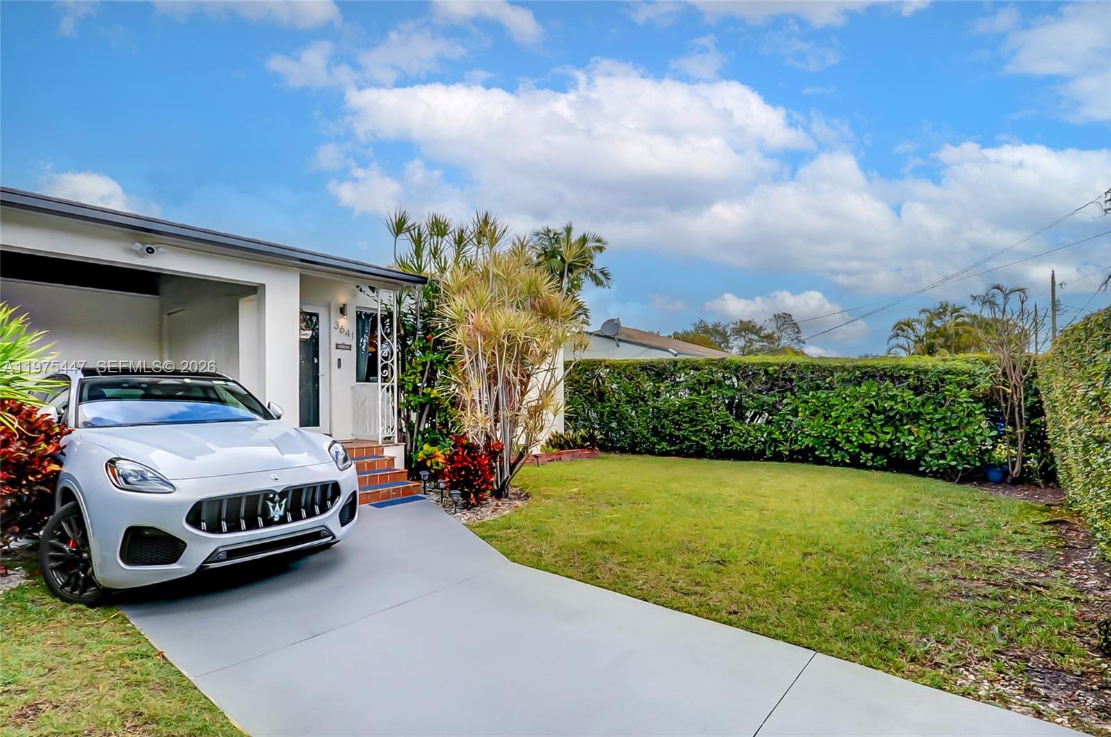 Exceptional opportunity just across the street from Coral Gables! This beautifully remodeled 4-bedroom,2-bath home offers Living area 1,200 Sq.Ft.(public records is not updated). It has a versatile space ideal for a home office, nursery, or potential future ADU. Zoned T3-O with duplex or expansion potential. 
Move-in ready with refinished Miami-Dade Pine floors, high impact windows and doors, brand new A/C unit and ductwork, updated electrical and plumbing,New 2021 roof with gutters and insulation,renovated baths,built-out closets,smart lighting,sprinkler system and fresh interior/exterior paint.The wood kitchen countertops are crafted from the home’s original structural wood, preserving its historic charm.
Additional highlights include a fully fenced yard, lush landscaping, covered patio, carport, gated entry, and ample parking. 
Close to Miracle Mile, Ponce de Leon, dining, parks, and shops, and just 8 minutes to Miami International Airport. Ideal as a primary residence, income-producing property, or long-term investment in a high-demand corridor.