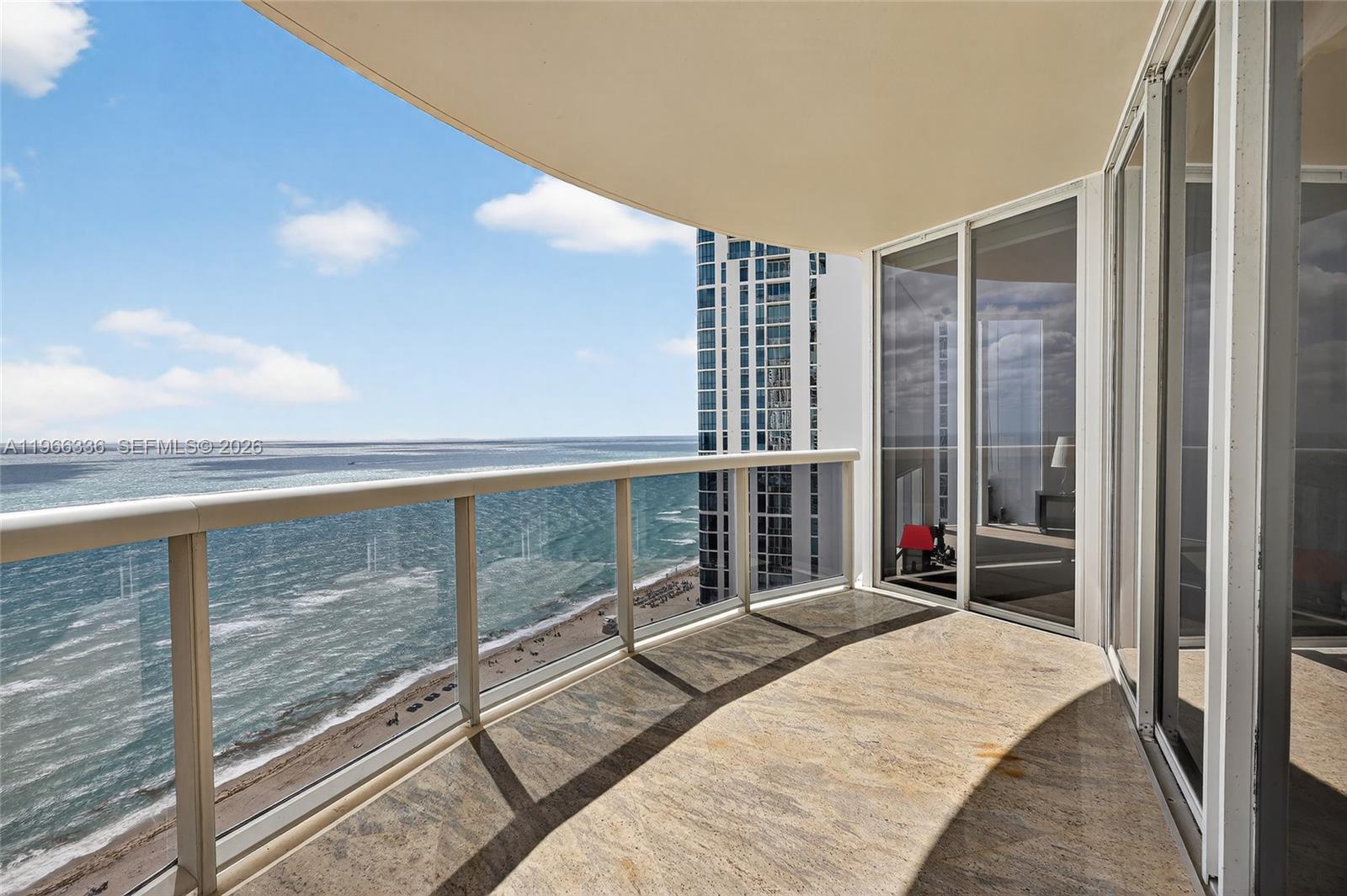 Indulge in the extraordinary at The Pinnacle at Sunny Isles Beach—a dazzling oceanfront masterpiece set along pristine white sands. This rare double residence spans 3,490 sq. ft. of refined luxury, welcoming you through a private elevator foyer into expansive living spaces framed by breathtaking sunrise-to-sunset views of the Atlantic Ocean, Intracoastal, and glittering skyline from oversized terraces.Featuring 3 lavish bedrooms plus office/den and 3 designer baths, the home showcases exceptional craftsmanship and bespoke finishes—blue lapis lazuli in the grand primary suite and exquisite pink Portuguese onyx in the guest bath—creating a true sense of artistry and elegance.
Residents enjoy world-class amenities including beachfront pool and service, tennis courts, spa and salon, library, billiards, playroom, along with 2 parking spaces and valet. An unmatched lifestyle of prestige, privacy, and perfection.