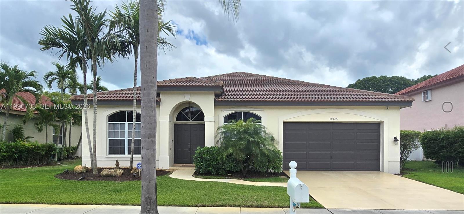A must see, impeccable, 3 bedrooms, two and half bath plus office home located in a great location in the Silver Lakes area. This gorgeous home has so much to offer starting with an open floor plan, large living room with vaulted ceiling and two large French doors leading to Lanai in back. The large master bedroom (23 x 12) has two large closets where one is a walk-in and a private door conveniently leading to back yard and the master bath is nicely updated with double vanities, recessed lights, large soaking tub and large shower. 

Additionally, this home comes with newer roof, hurricane panels, large kitchen with plenty of countertop space, double sink and stainless-steel appliances, large laundry room with slop sink and newer washer/dryer. The community, offers a community pool, volleyball, playground and so much more with truly beautiful and pristine natural surroundings for outdoor activities. Silver Lakes is a well sought out tranquil place to live. Exceptional value—this one won’t last long. Don’t miss this opportunity.
