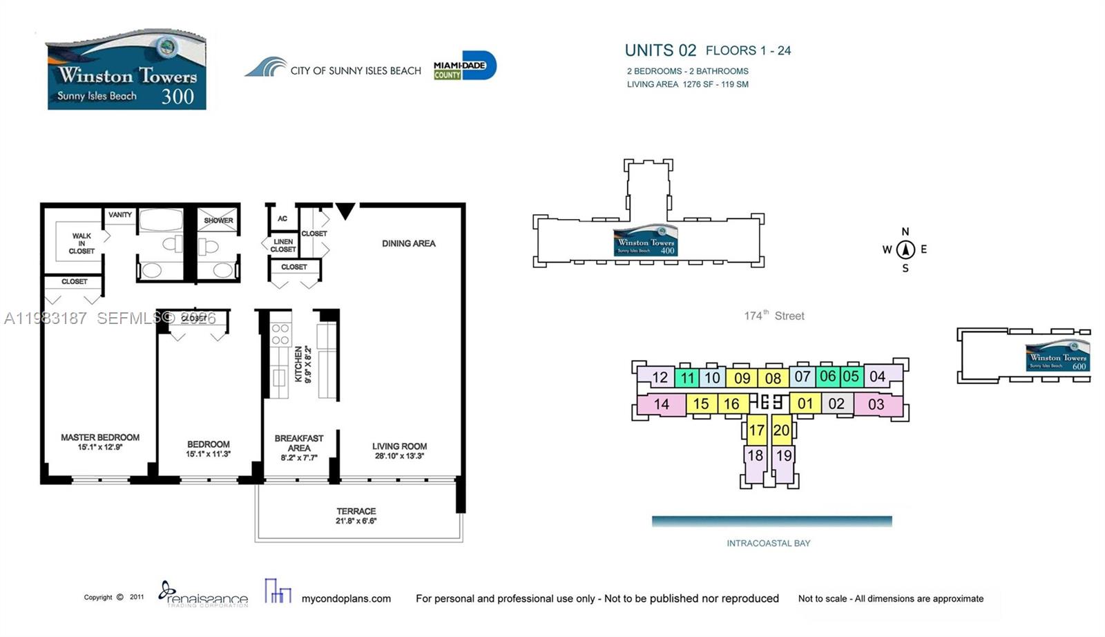 WINSTON TOWER 300 CONDO - Residential