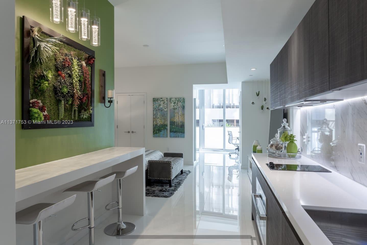 BEAUTIFULLY FULLY FURNISHED STUDIO WITH FULL BATHROOM at Paramount Miami World Center a building that has been nominated as the building with the most amenities in the world, and includes : Basketball court, 5 pools, spa, gym with boxing area barbecue area , virtual golf, recording studio, racquetball court, yoga, swimming pool and playground, soccer field, sky-deck, Observatory with telescopes, tennis courts, Jacuzzi on the 58th floor with views on the entire city and more amenities to come!Unit includes 1 car valet parking. Just steps from the Metro Mover, Virgin Train Station, Bayside, the port of Miami, the American Airlines Arena, museums, the Adrienne Arsht Center and more.