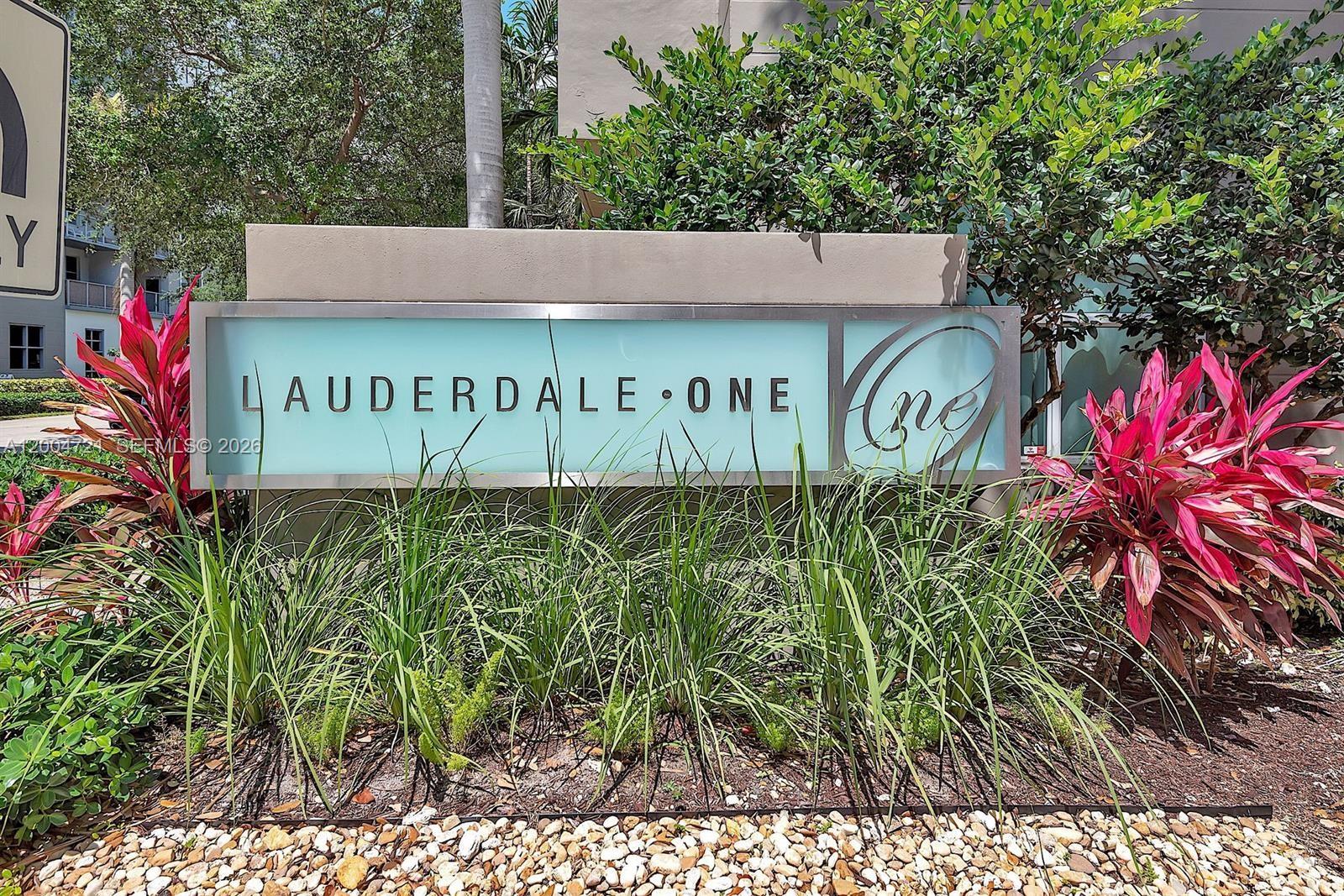 Don’t miss this spotless, move-in-ready 2 Bed / 2 Bath residence at the highly desirable Lauderdale One Condominium—priced to sell! *Flexible Seller

This light, bright, and beautifully updated unit checks all the boxes for today’s buyer. The layout is spacious and functional, featuring large rooms each with full walk-in closets, new engineered flooring throughout, and a split-bedroom design that offers both comfort and privacy.

The open-concept living area flows seamlessly into a sleek, European-inspired kitchen, perfect for entertaining or everyday living. Step out onto your private balcony and enjoy peaceful views overlooking the pool, creating a true resort-style feel right at home.

Built in 2005 and exceptionally well maintained, the building offers FULL RESERVES an important advantage for financing and long-term value. Residents enjoy a full suite of amenities including a heated pool & spa, fitness center, sauna, business center, clubroom, and secured garage parking.

The unit includes one assigned garage space, with plenty of additional parking available. The community is very pet-friendly and investor-friendly as well, allowing IMMEDIATE RENTALS with up to 2 leases per year.