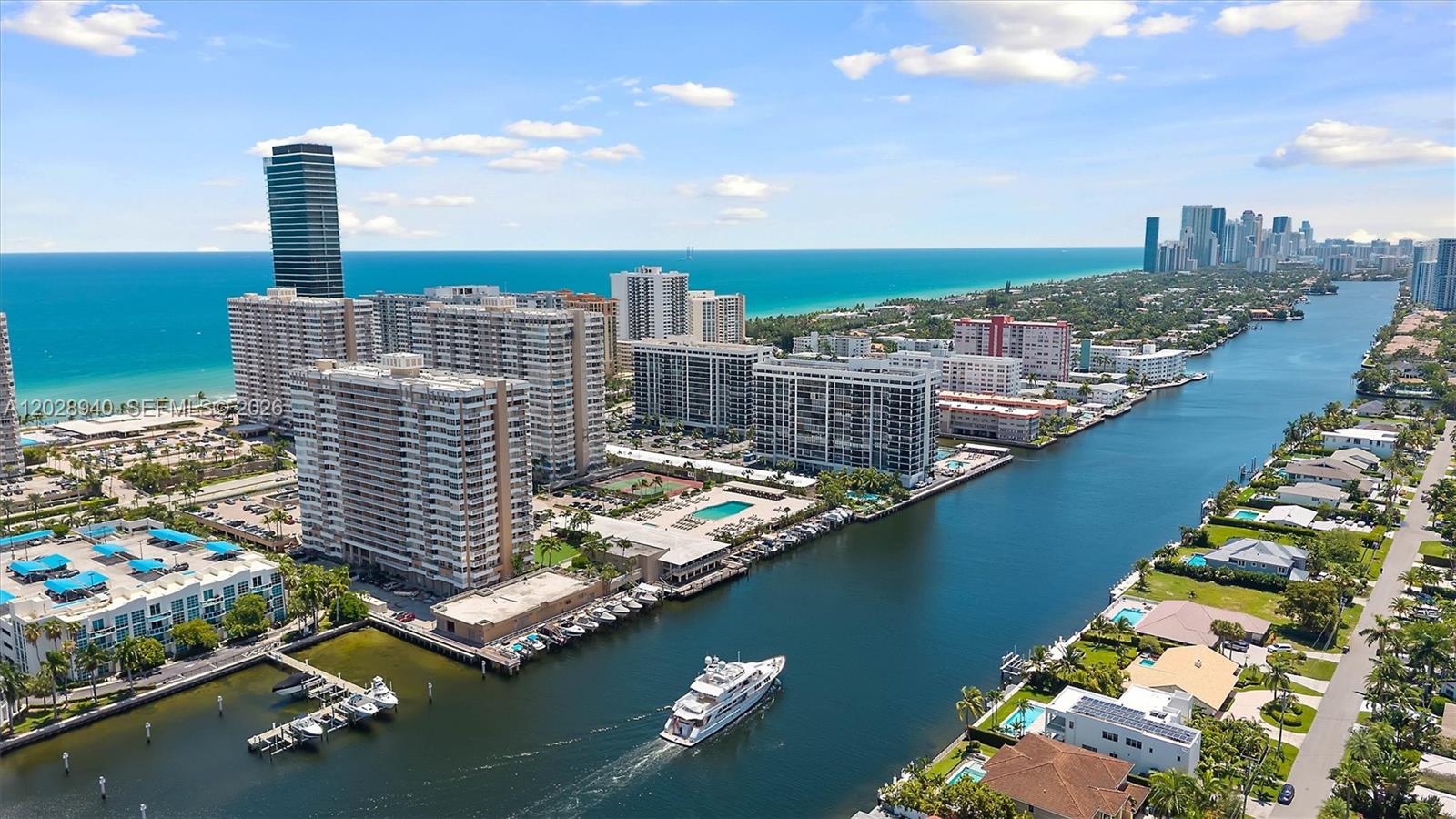 Welcome to the Hemisphere Building. Hallandale Beach's Premier Resort Style Retreat.
Experience elevated coastal living in this beautifully updated studio where breathtaking Intracoastal and ocean views greet you every day. The open floor plan, expansive windows, granite countertops, stainless steel appliances, walk-in closet, and spacious private balcony make this unit as functional as it is stunning. Best of all, this unit is being sold fully furnished. Just bring your bags and start living the beach life from day one! What truly sets this unit apart is ALL ASSESMENTS are paid in full, giving you complete peace of mind with no surprise costs ahead. The Hemisphere is a well-maintained building that takes pride in its upkeep, most recently receiving a fresh exterior paint update that has the property looking better than ever. Enjoy exclusive beachfront access through the sister building across the way, putting the best of Hallandale Beach right at your fingertips. Steps from the Boardwalk and minutes to Aventura Mall, Gulfstream Park, and Fort Lauderdale Airport, the very best of South Florida is at your doorstep. Your slice of paradise is waiting. Call your agent today and schedule your private showing!