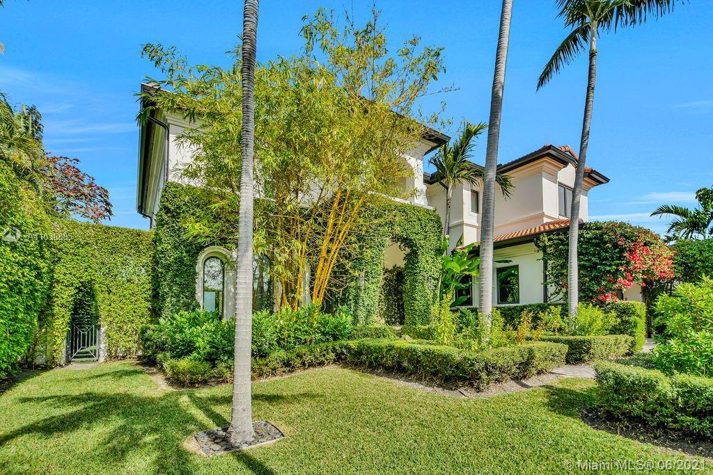 Mediterranean Home in Prime Bay Harbor Islands. Recently installed in 2019: new roof, new impact windows, basketball court, glass pool fence, professional grade basketball court.  Currently undergoing full interior renovation, *see renderings*. Featuring high ceilings, 8 FT doors, 5bd/5.5bath + 2 car garage. Great floor plan. Lushly landscaped front and back yard with mature privacy hedge. Great location, walking distance to the beach, A+ schools, houses of worship, world famous restaurants and shops in Bal Harbour and Surfside. Inquire for details. Home is currently being remodeled and price reflects the finished product. Renderings are conceptual and do not reflect the exact finished product. Inquire for more details of the finishings.