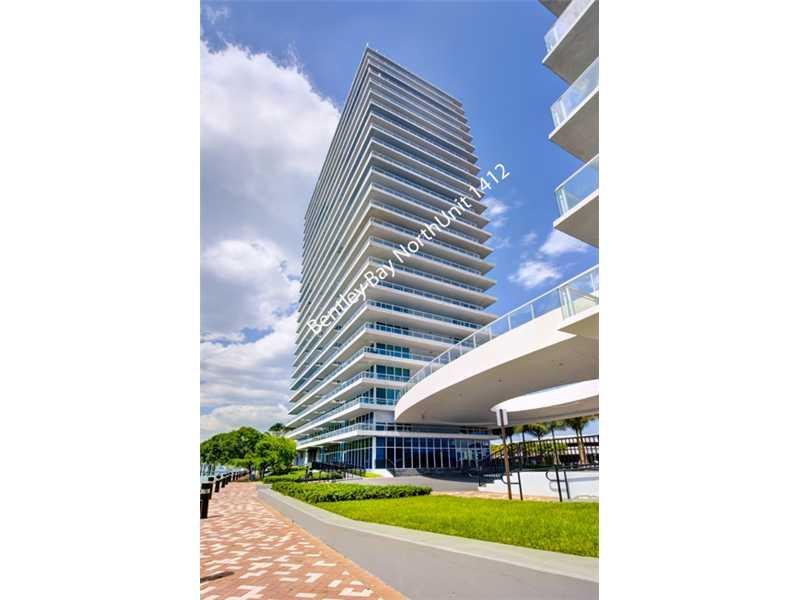 Beautiful bay front unit at the Bentley Bay N. 1/1 unit features gorgeous unobstructed bay, sunset and  city skyline views. Thoughtfully designed with granite countertops, modern cabinetry, SS appliances,  and large balcony. Walking distance to markets, a ward winning restaurants and shopping.
