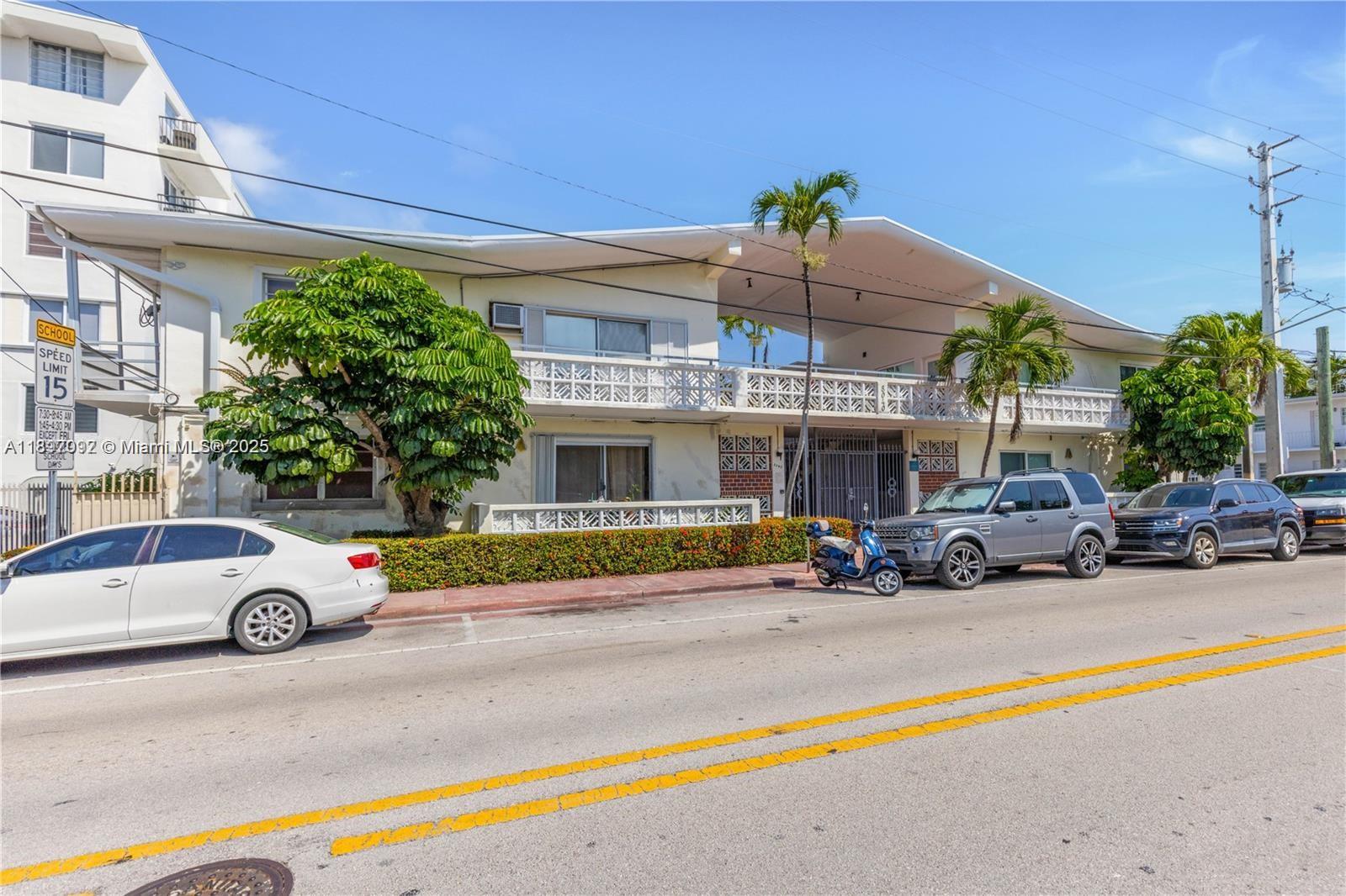 One bedroom unit for sale at Creek Club #3 Condo, situated in North Beach's "Historic Tatum Waterway District". This classic Miami Beach garden style condo complex features only 20 units in a quaint, residential pocket with close walking distance to the beaches. Complex has recently been upgraded with a new roofing system, brilliant new paint job, and more. Attainable price point in on of Miami Beach's best kept secrets. Complex is located adjacent to the Tatum Waterway Park with amenities such as beach volleyball courts, children's play areas, pavilion for gatherings, and walking paths. Special assessment has just been completed and association is healthy whilst collecting for reserves. Unit is tenant occupied on a month-to-month basis at $1700 per month.