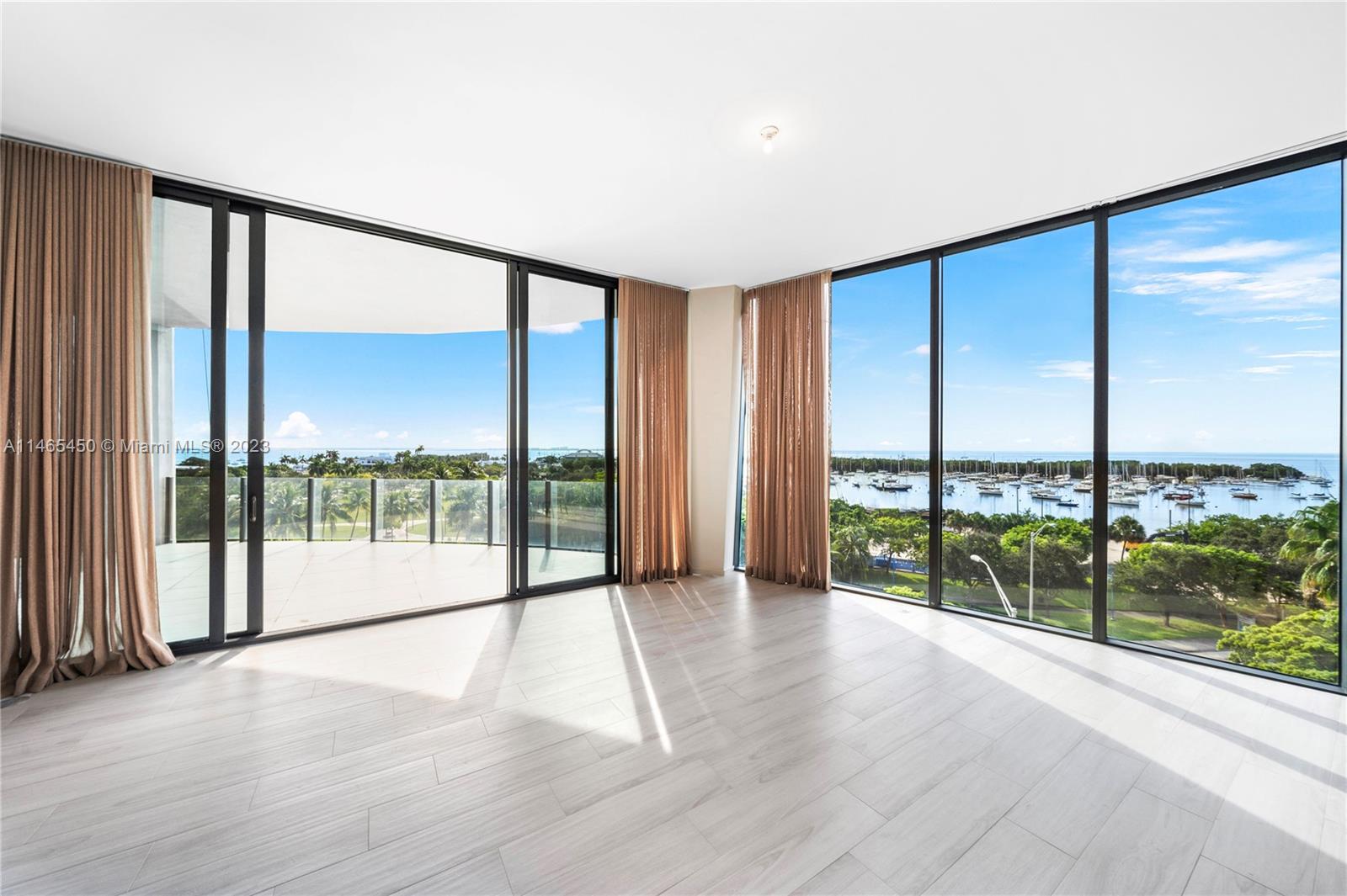 Indulge in the ultimate luxury living in the most sought-after line at One Park Grove, Coconut Grove's premier address overlooking the prized Biscayne Bay. A private foyer welcomes you into a spacious 4 bed layout that awaits your personal touch featuring 12-foot glass walls, great bay views, a separate service entrance, bedroom arrangement that ensures privacy for both you and your family or guests, custom built-in closets, and a Sofield kitchen with Wolf gas range and Sub-zero and Wolf appliances. A crown jewel designed by OMA Rem Koolhaas, One Park Grove offers world class amenities including pools, resident only restaurant, spa, sauna, wellness lounge, fitness center, lifestyle concierge and more set within over 5 acres of Enzo Enea designed lush grounds in the heart of the Grove.