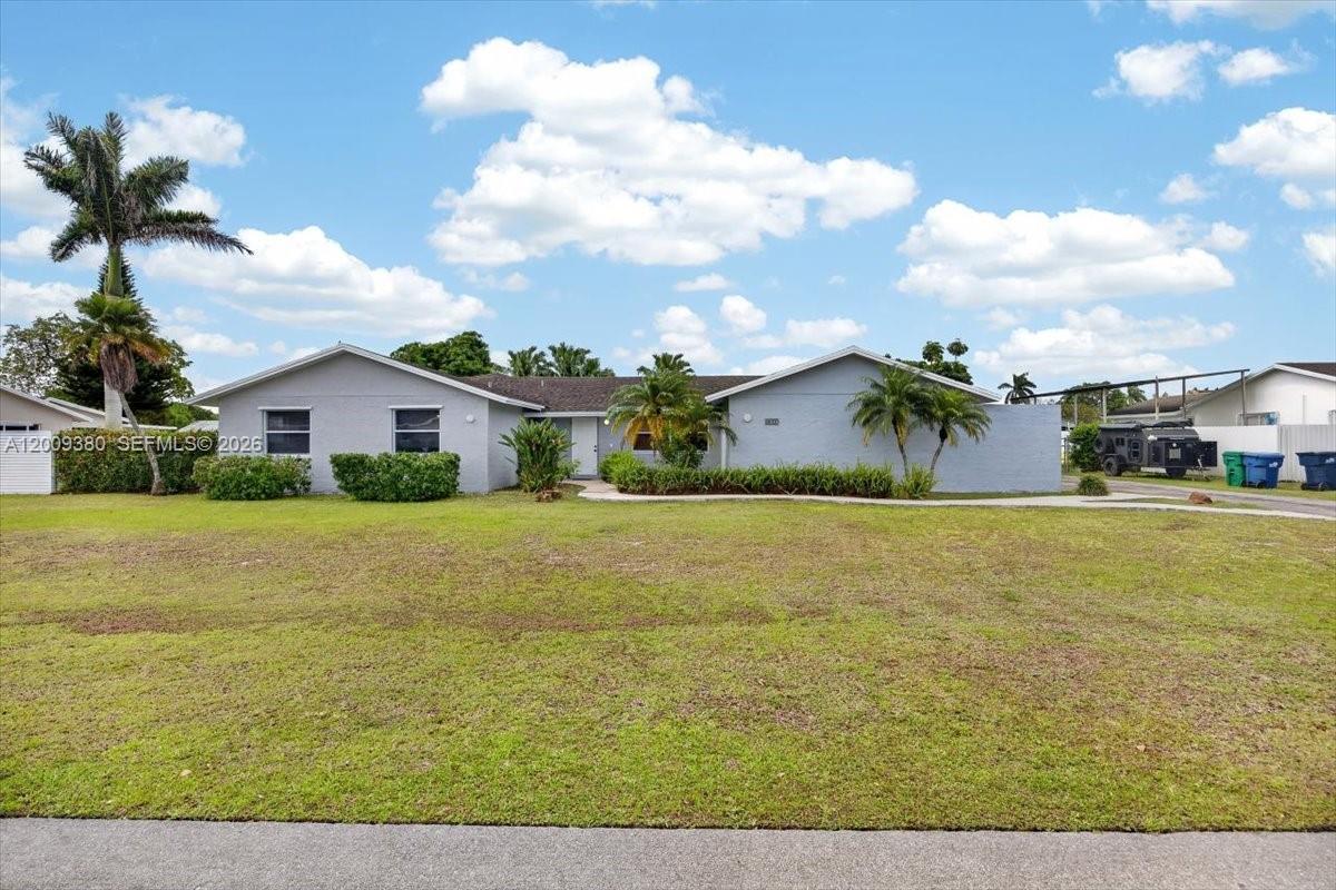 Experience elevated living at this exceptional South Miami-Dade estate, where modern elegance meets serene, expansive surroundings. Located at 16040 SW 283rd Street, this stunning residence offers a rare blend of privacy, scale, and refined design—perfect for those seeking both sophistication and comfort.

Set on a generous lot, the property welcomes you with lush landscaping and a grand approach that sets the tone for what lies within. Inside, thoughtfully curated interiors showcase soaring ceilings, abundant natural light, and seamless open-concept living spaces ideal for entertaining and everyday living. The chef’s kitchen is a true centerpiece, featuring premium appliances, custom cabinetry, and an oversized island designed for gathering.

The primary suite is a private retreat, complete with a spa-inspired bath and spacious walk-in closets. Additional bedrooms are generously sized, offering flexibility for guests, family, or a home office. Every detail has been considered to create a harmonious balance of luxury and livability.

Step outside to your own resort-style oasis, where ample outdoor space invites endless possibilities—whether envisioning a custom pool, outdoor kitchen, or simply enjoying the tranquility of South Florida living under the sun.

Perfectly positioned with convenient access to major roadways, while still offering a peaceful residential setting, this property represents a unique opportunity to own a refined estate in one of Miami-Dade’s most up-and-coming areas.

A rare offering where space, style, and potential converge.